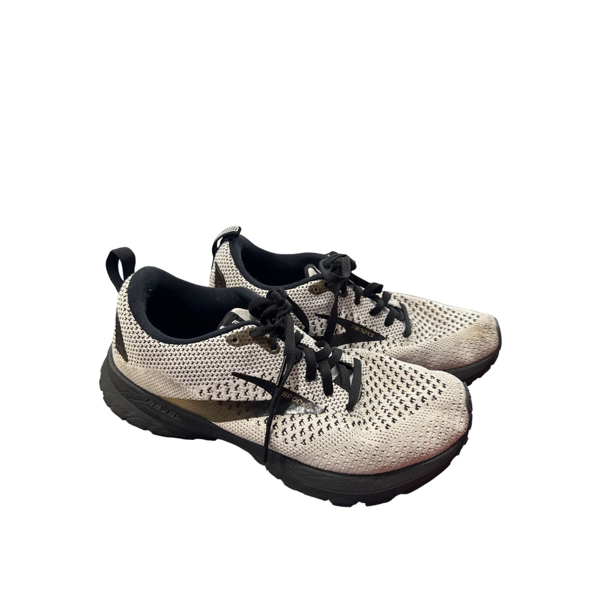 Brooks Brooks Revel 4 Womens white black running sneakers shoes siz Size US 6 / IT 36 - 17 Thumbnail