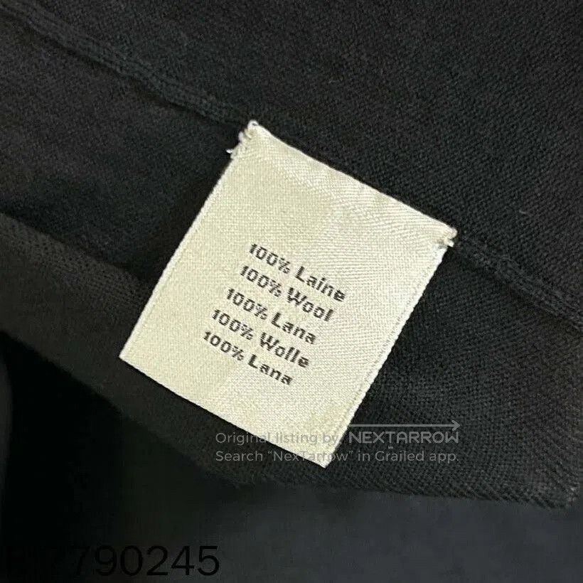 Hermes black zipper wool cardigan from hermes. Size US XL / EU 56 / 4 - 4 Thumbnail