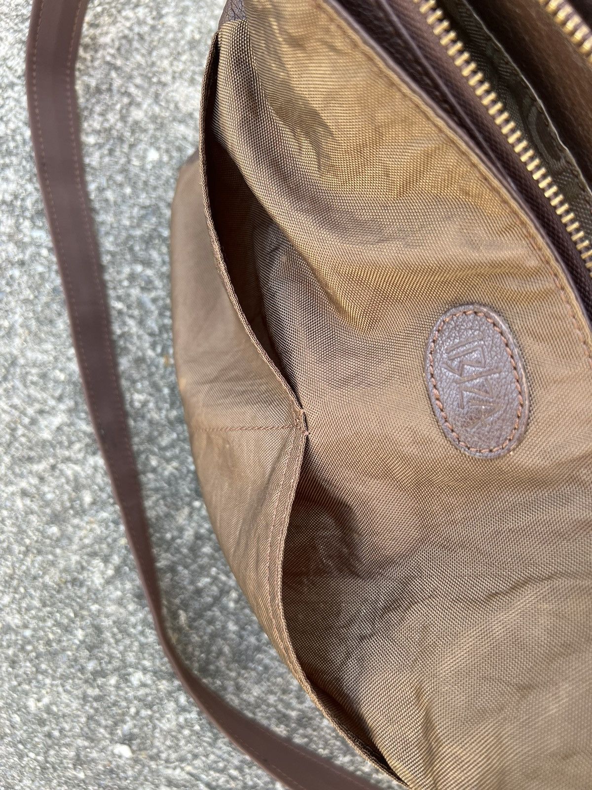 Leather Vintage Ibiza Japan Hybrid Leather Sling Bag Size ONE SIZE - 18 Thumbnail