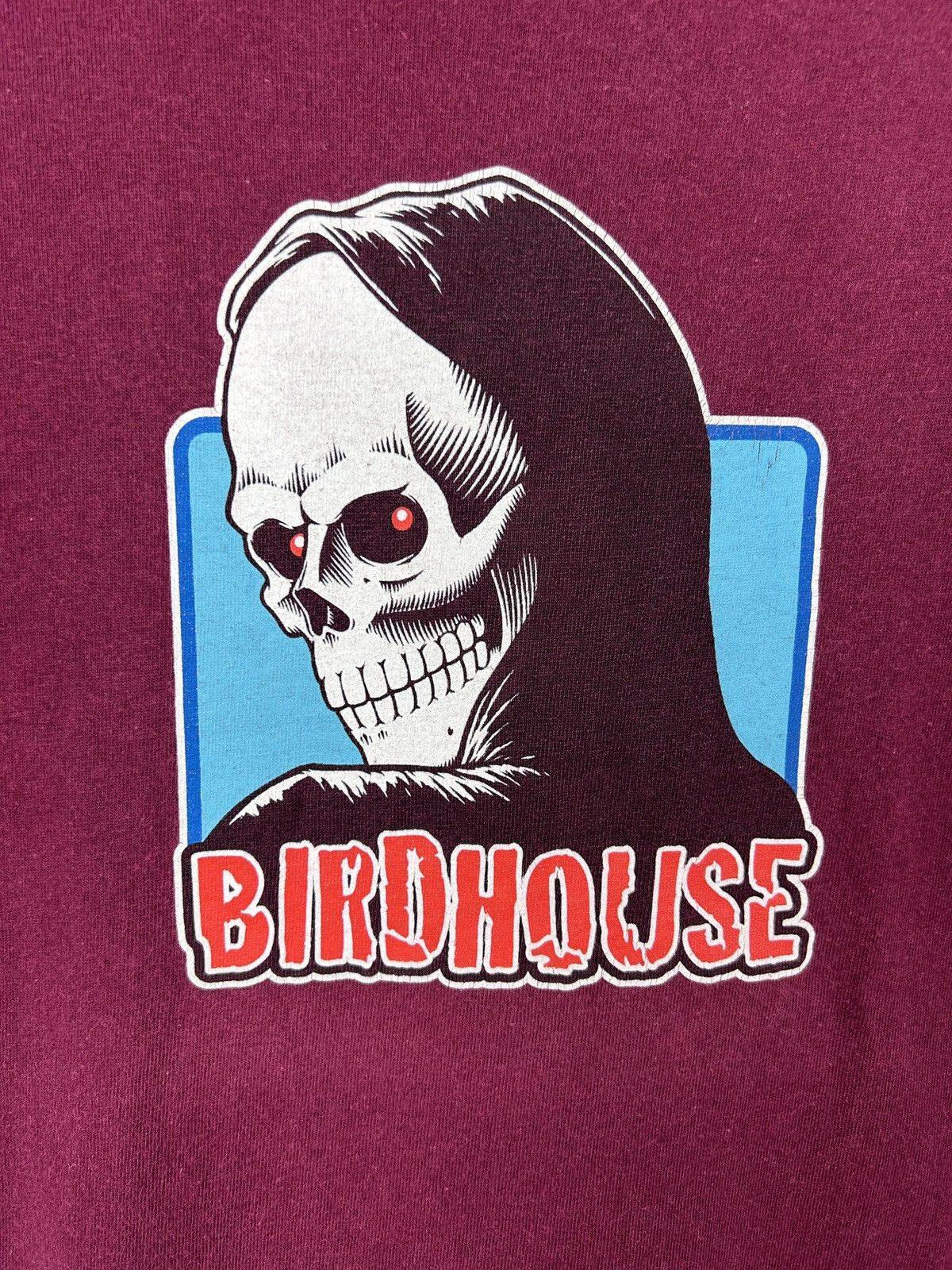 Vintage 90s Vintage Birdhouse Andrew Reynolds Reaper Archive T-Shirt Size US S / EU 44-46 / 1 - 2 Thumbnail