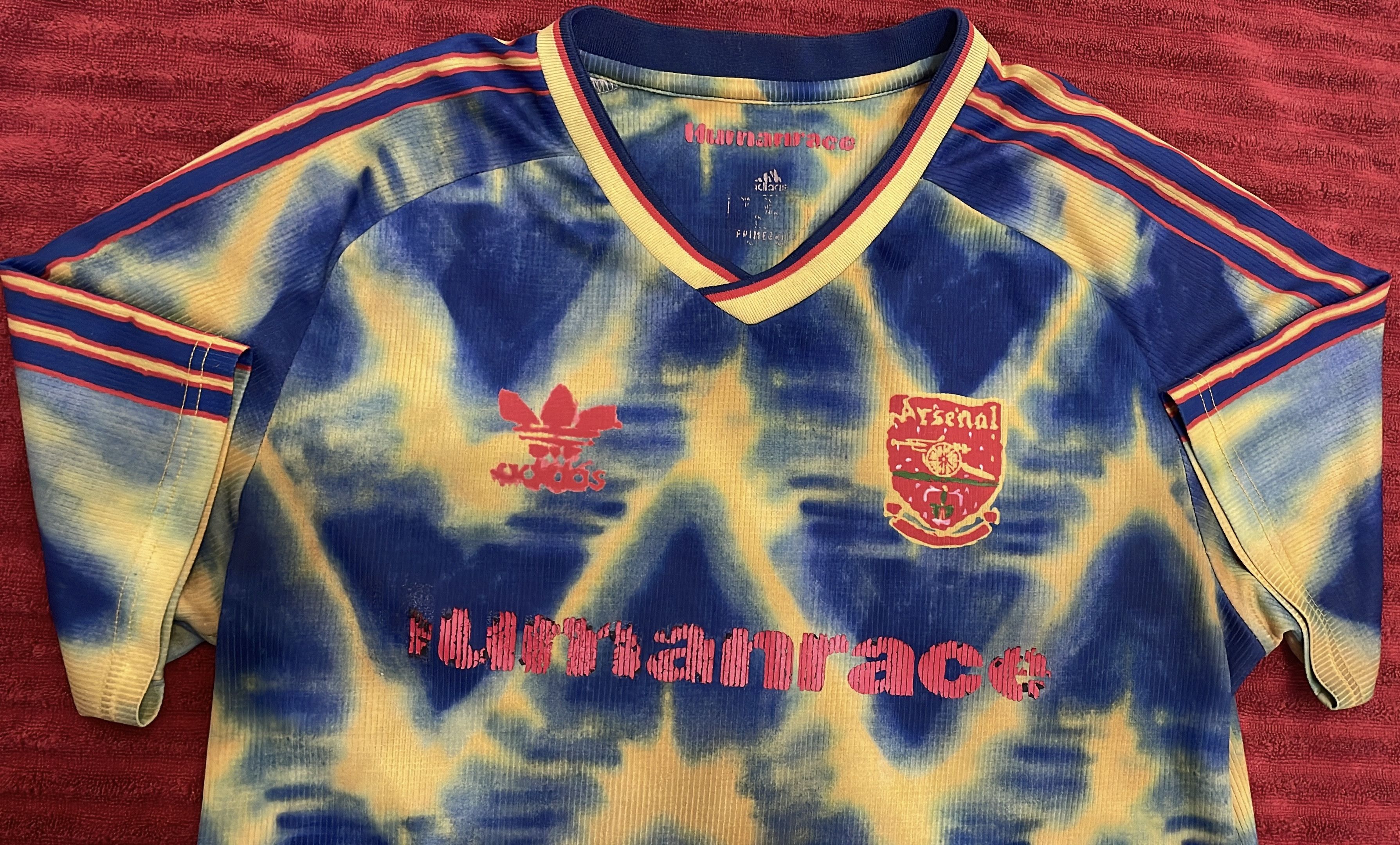 Adidas × Pharrell Arsenal 2020/2021 Adidas Football Kit Pharrell Human Race Size US M / EU 48-50 / 2 - 4 Thumbnail