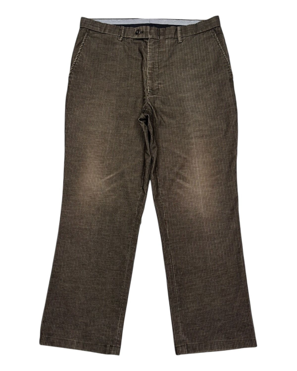 Kansai Yamamoto × Y's for Men × Yohji Yamamoto KANSAI YAMAMOTO BAGGY WIDE PANTS STRIPED Size US 34 / EU 50 - 7 Thumbnail