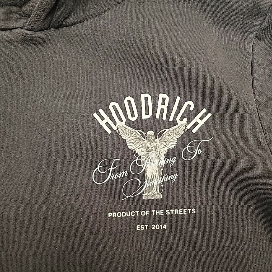 Hoodrich Hoodrich Hoodie Mens M Black From Nothing To Something Pullover Streetwear 90s Hip Hop Graphic Print Mens Size US M / EU 48-50 / 2 - 5 Thumbnail