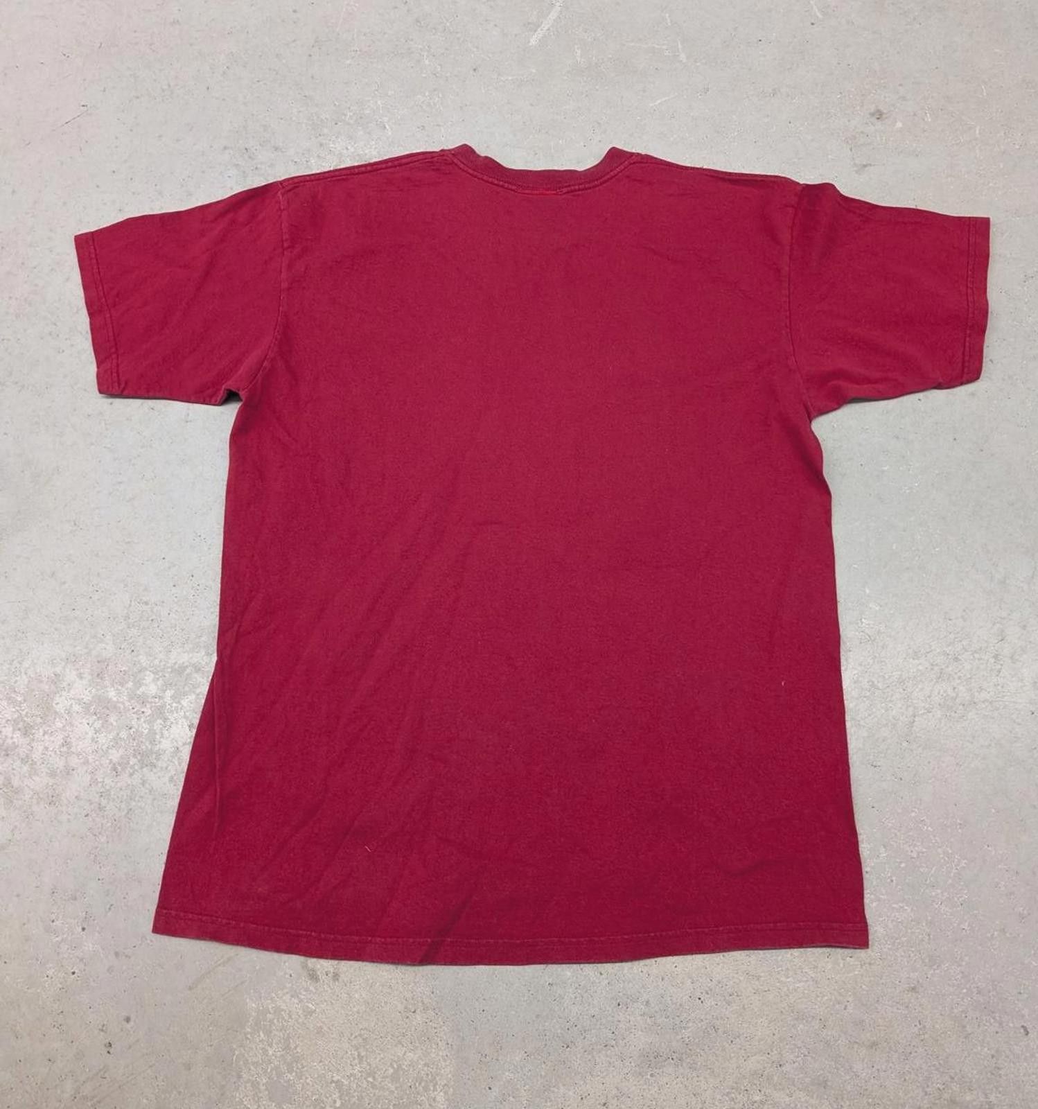 Disney Y2K Disney Goofy "It's A Guy Thing" Red T-shirt Size US L / EU 52-54 / 3 - 4 Thumbnail