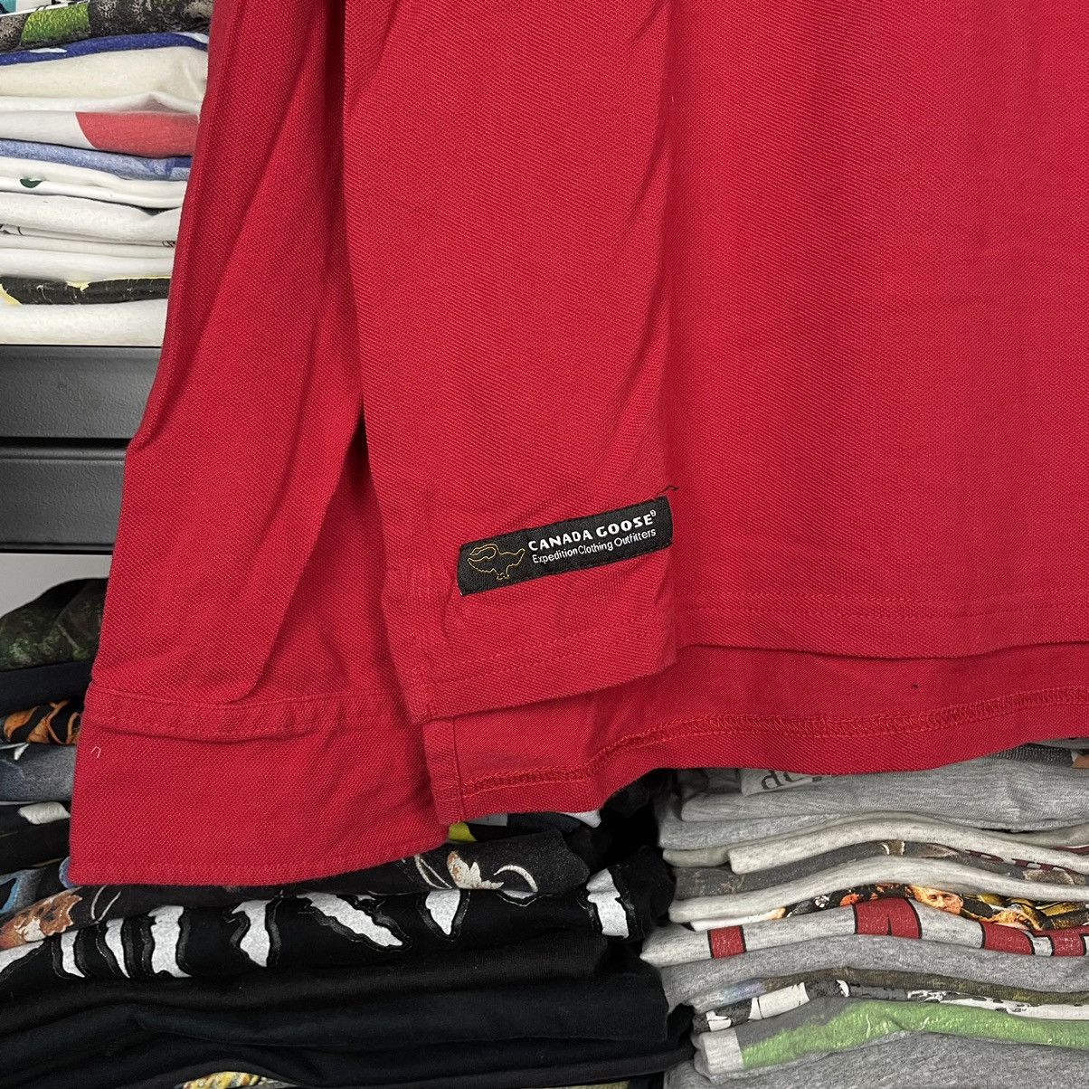 Canada Goose × Vintage Canada Goose Long sleeve Polo T shirt Designer Luxury Rare Size US M / EU 48-50 / 2 - 4 Thumbnail