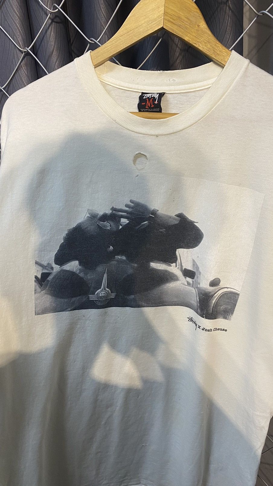 Stussy ‼️NEED GONE‼️Sick Distress Y2K STUSSY X JOSH CHEUSE MEDIUM Size US M / EU 48-50 / 2 - 3 Thumbnail