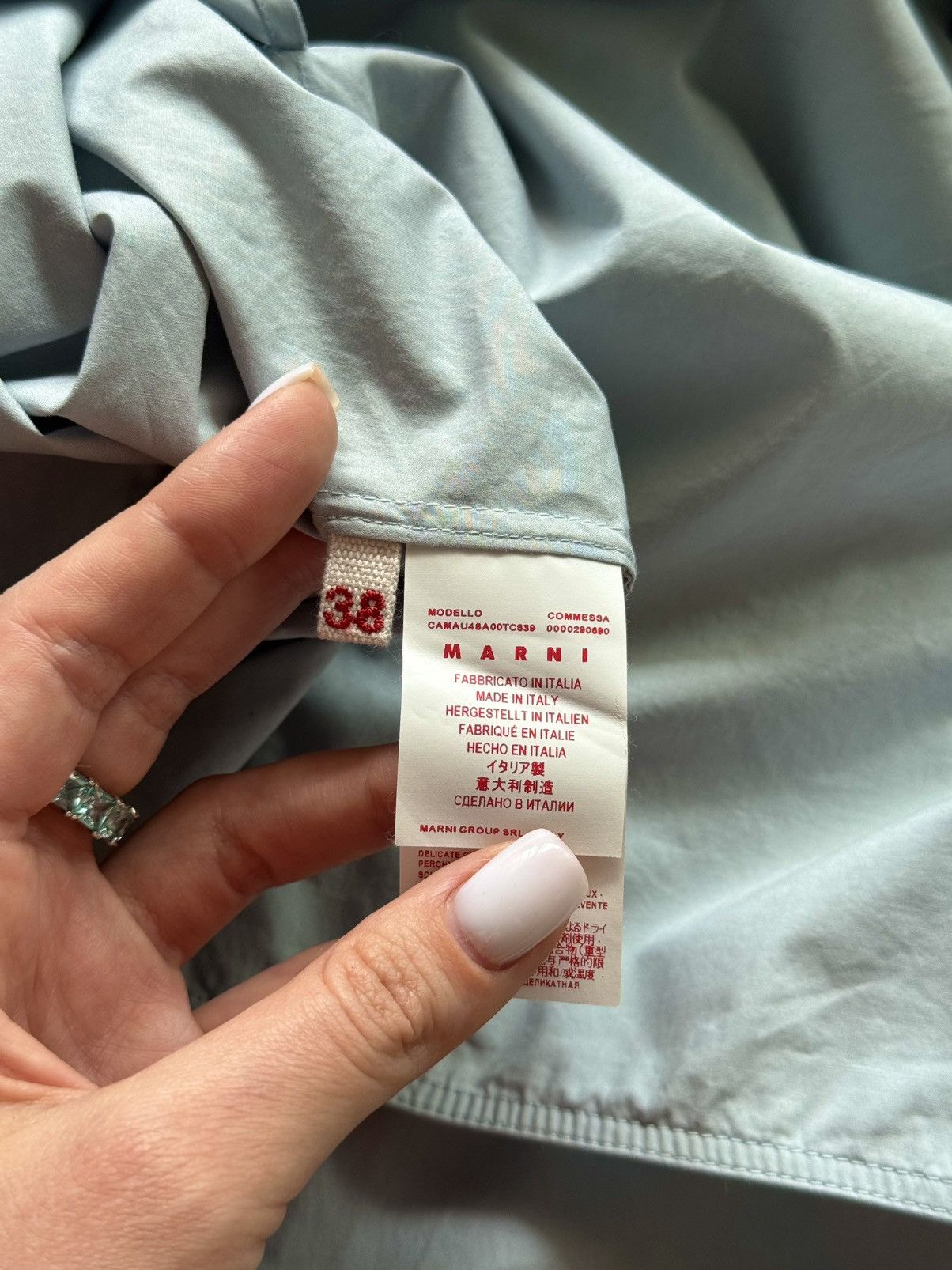 Marni Marni poplin blouse Size S / US 4 / IT 40 - 6 Thumbnail