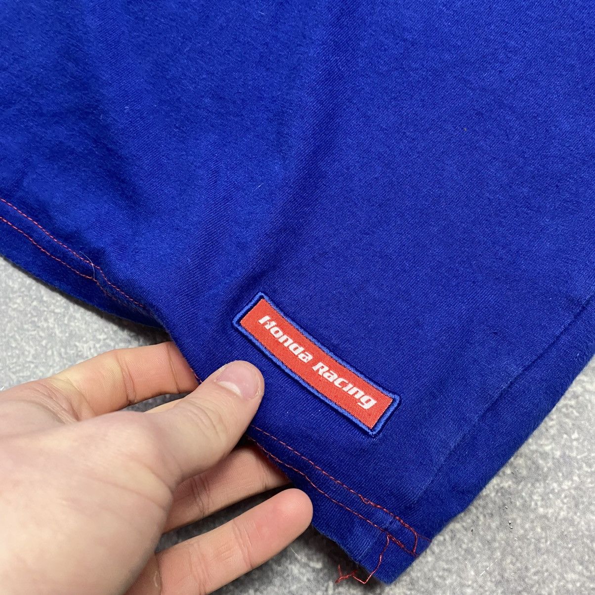 Honda Vintage Honda Racing Big Logo Many sponsors NASCAR tee Size US XXL / EU 58 / 5 - 8 Thumbnail