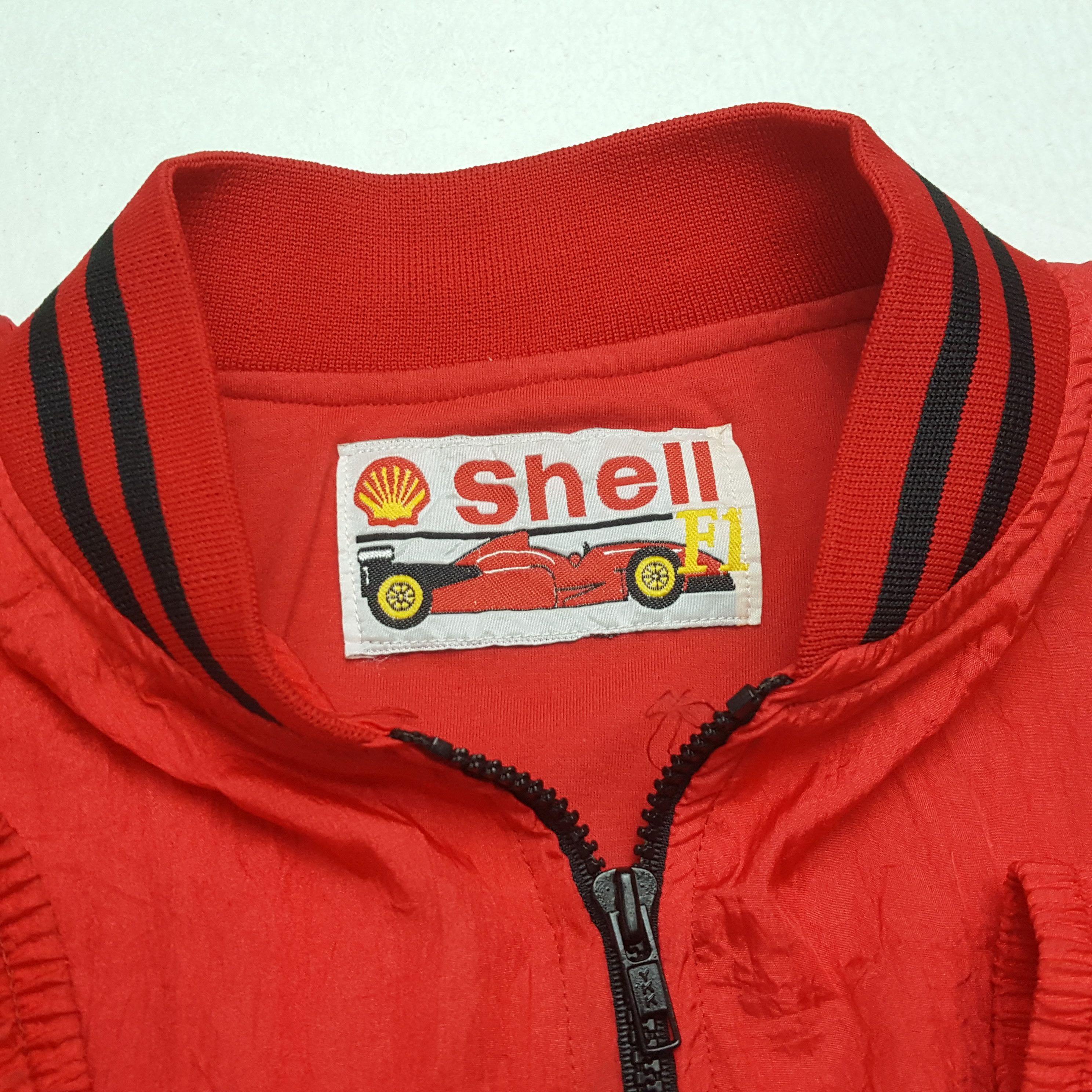 Ferrari × Vintage Vintage SHELL FORMULA 1 Ferrari Racing Team Jacket Size US L / EU 52-54 / 3 - 8 Thumbnail