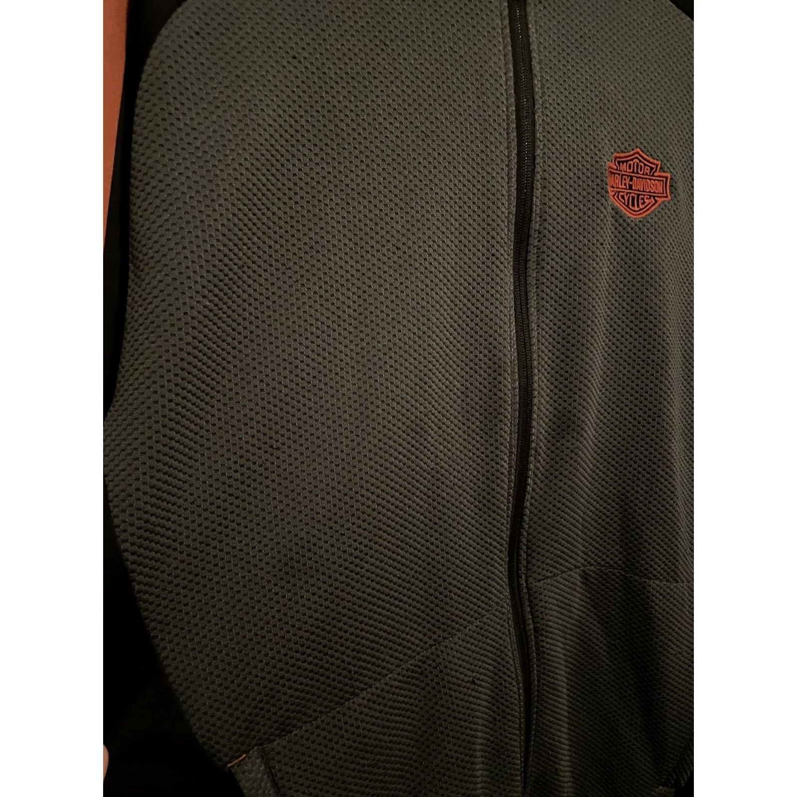 Harley Davidson Harley Davidson Gray Performance Full Zip Mens Hoodie Jacket XL Size B312 Size US XL / EU 56 / 4 - 5 Thumbnail