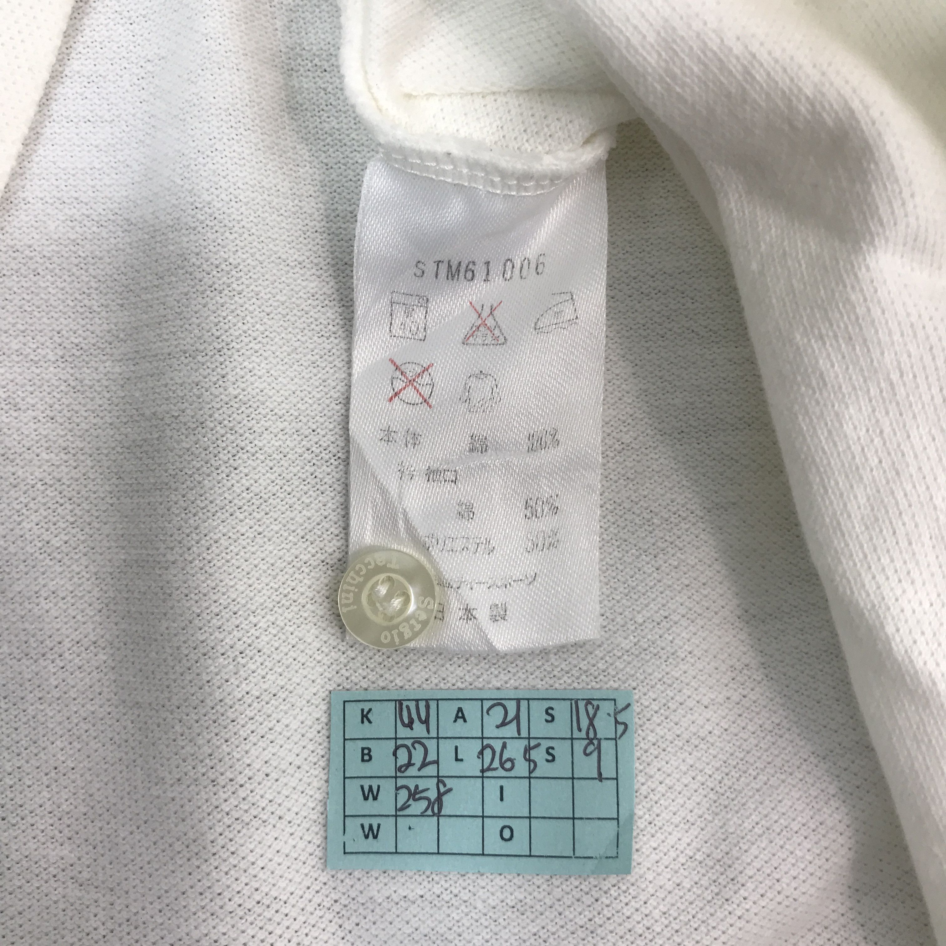 Sergio Tacchini SERGIO TACCHINI POLO DESHIN SHERPA TSHIRTS Size US L / EU 52-54 / 3 - 10 Thumbnail