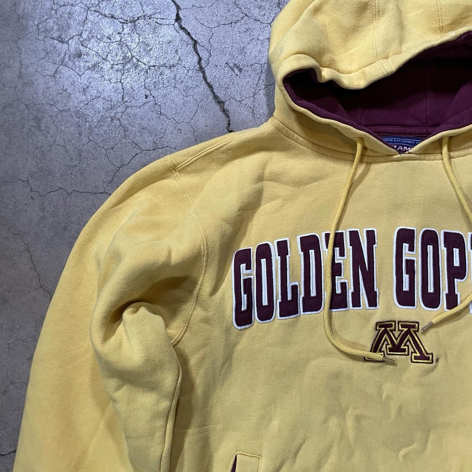 Other Minnesota Gophers CHAMPS Sweatshirt Adult L Yellow Men Size ONE SIZE - 3 Thumbnail