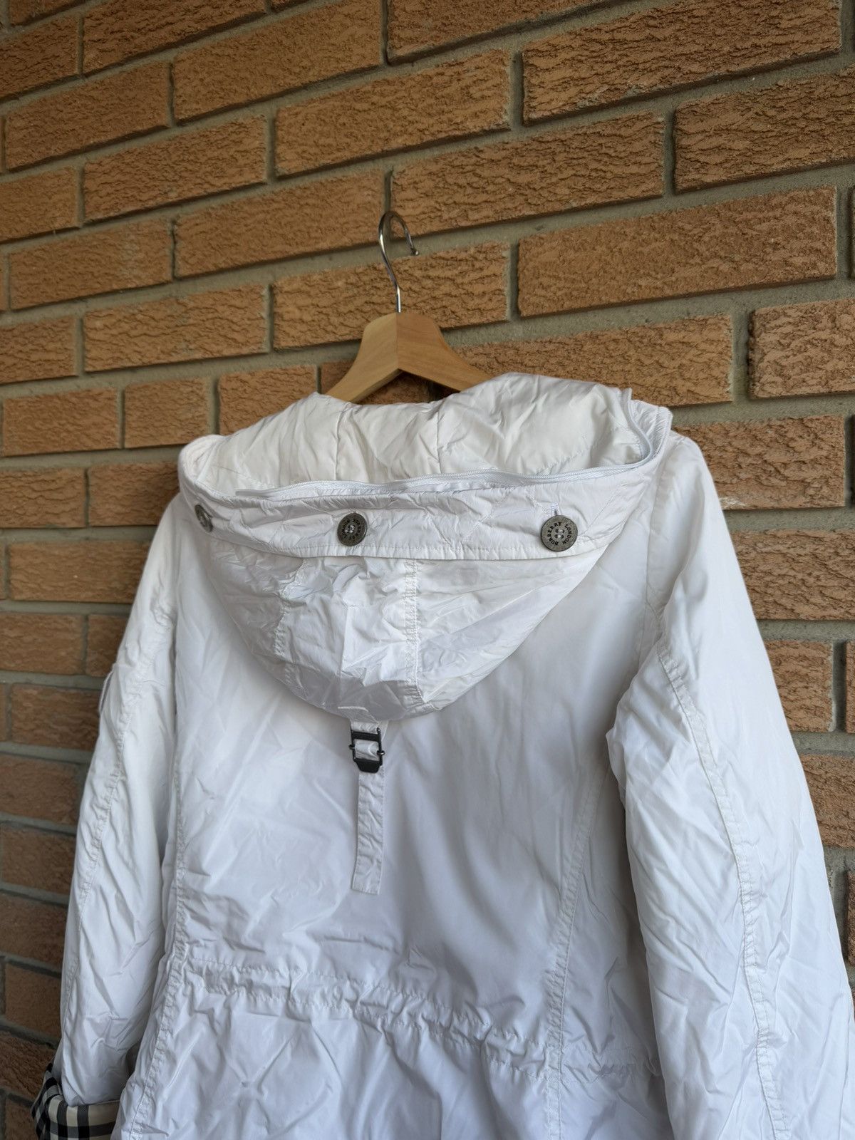 Burberry Burberry White Coat Jacket Women Size S / US 4 / IT 40 - 18 Thumbnail