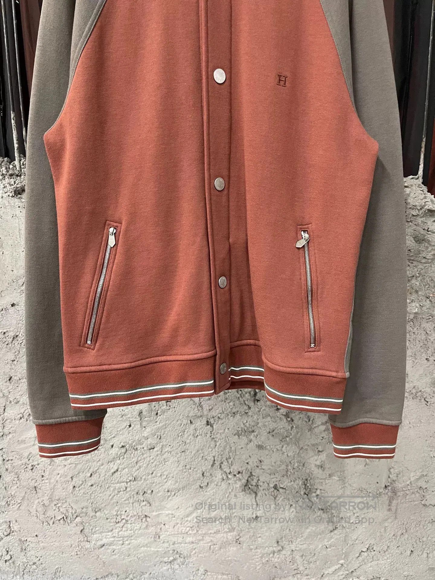 Hermes hermes color-block baseball jacket. Size US S / EU 44-46 / 1 - 4 Thumbnail