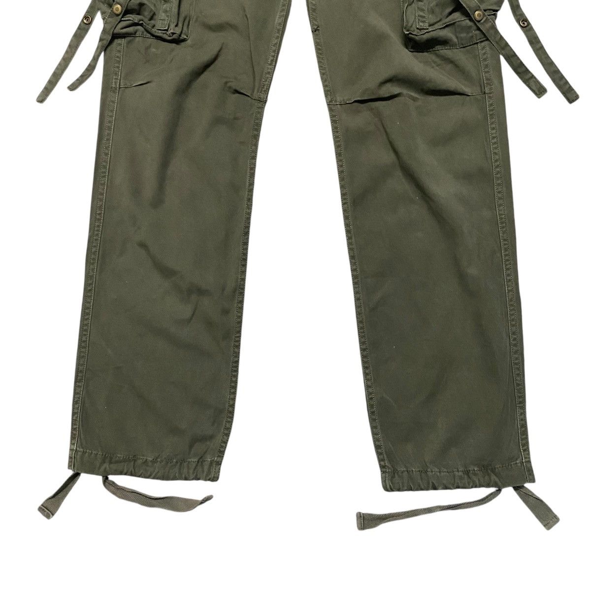 Japanese Brand DOUBLE EDGE Military Riders Cargo Pants Size US 30 / EU 46 - 8 Thumbnail