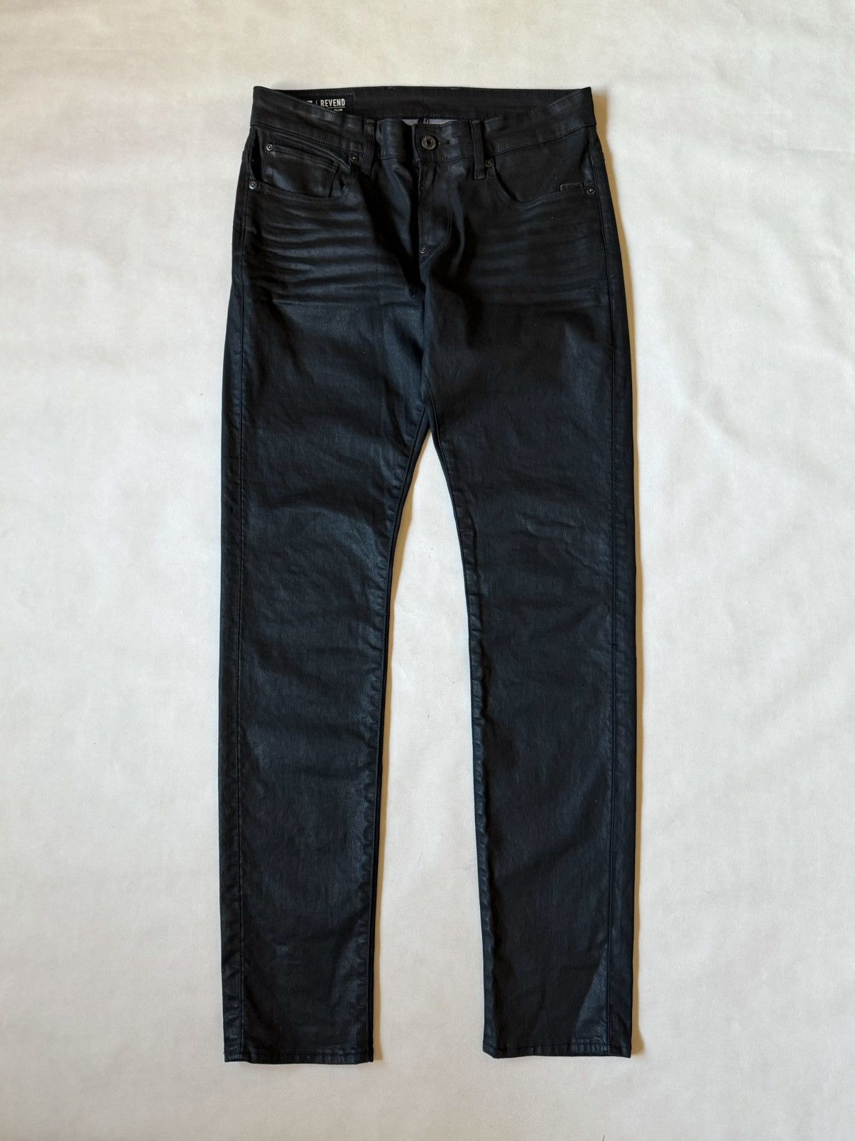 G-Star G-Star Revend Super Slim Waxed Jeans Denim rick owens style Size US 32 / EU 48 - 1 Thumbnail