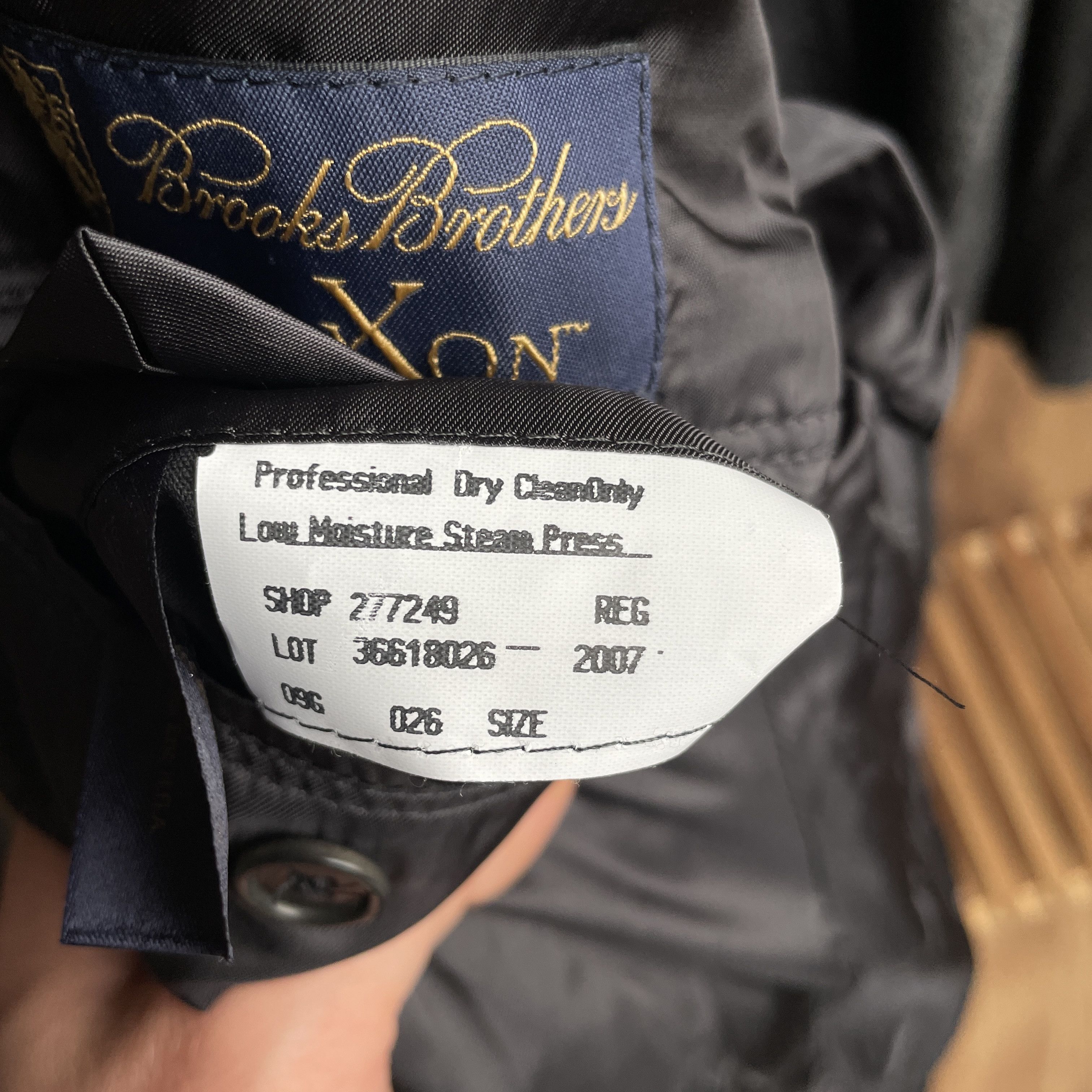 Brooks Brothers Brooks Brothers Madison Saxxon Flannel Wool Sport Coat Size 42R - 13 Thumbnail