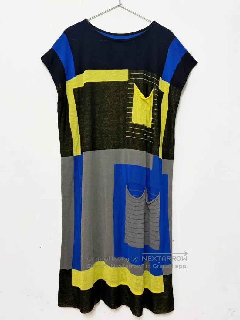 Issey Miyake Issey Miyake French Sleeve Knit Dress Size L / US 10 / IT 46 - 1 Thumbnail
