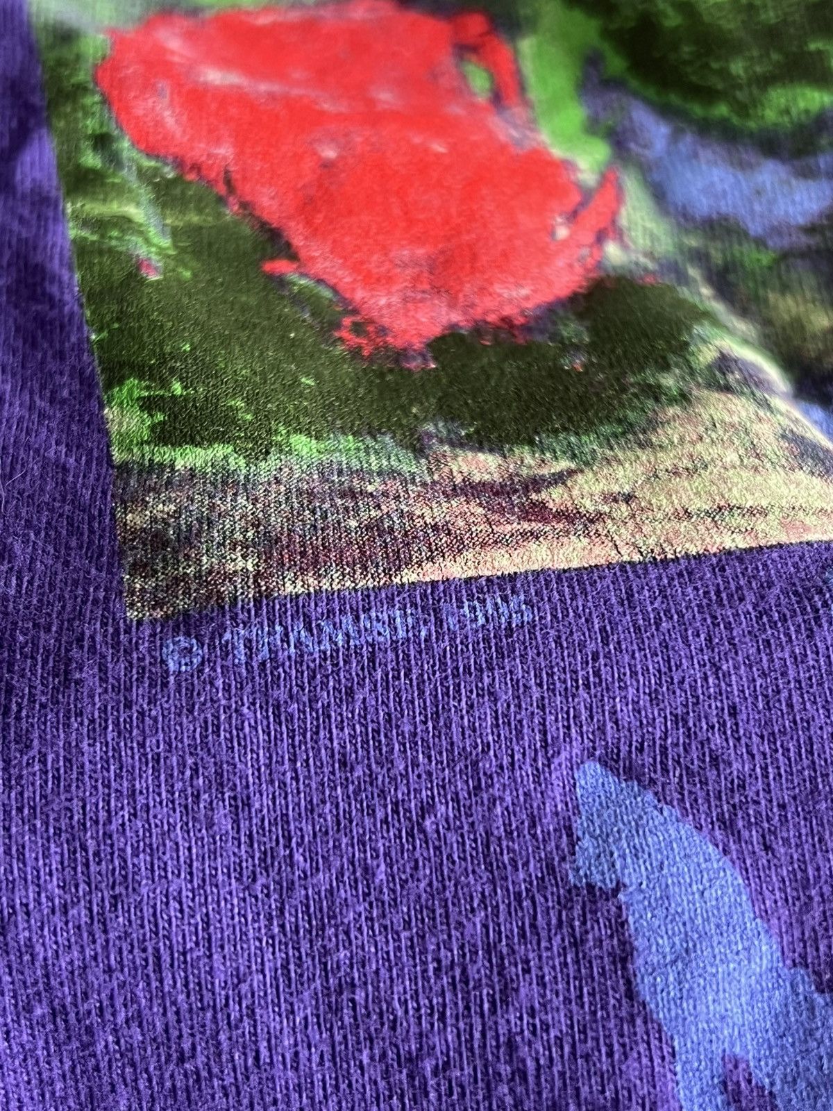 Vintage 1995 de Young Museum Monet Hanes Beefy Tee Size US XL / EU 56 / 4 - 7 Thumbnail