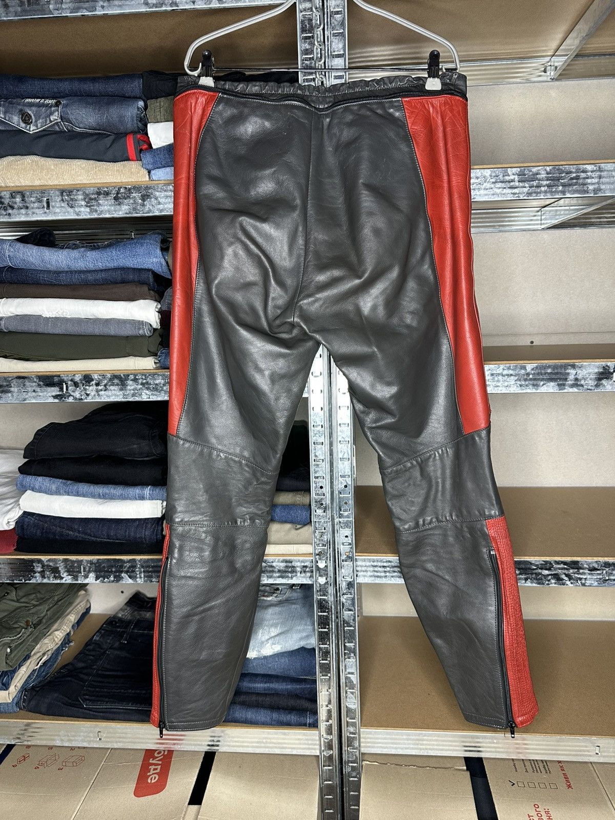 BMW BMW Motorrad Leather Jacket & Pants Set W. Germany 80s Suit Size US L / EU 52-54 / 3 - 5 Thumbnail