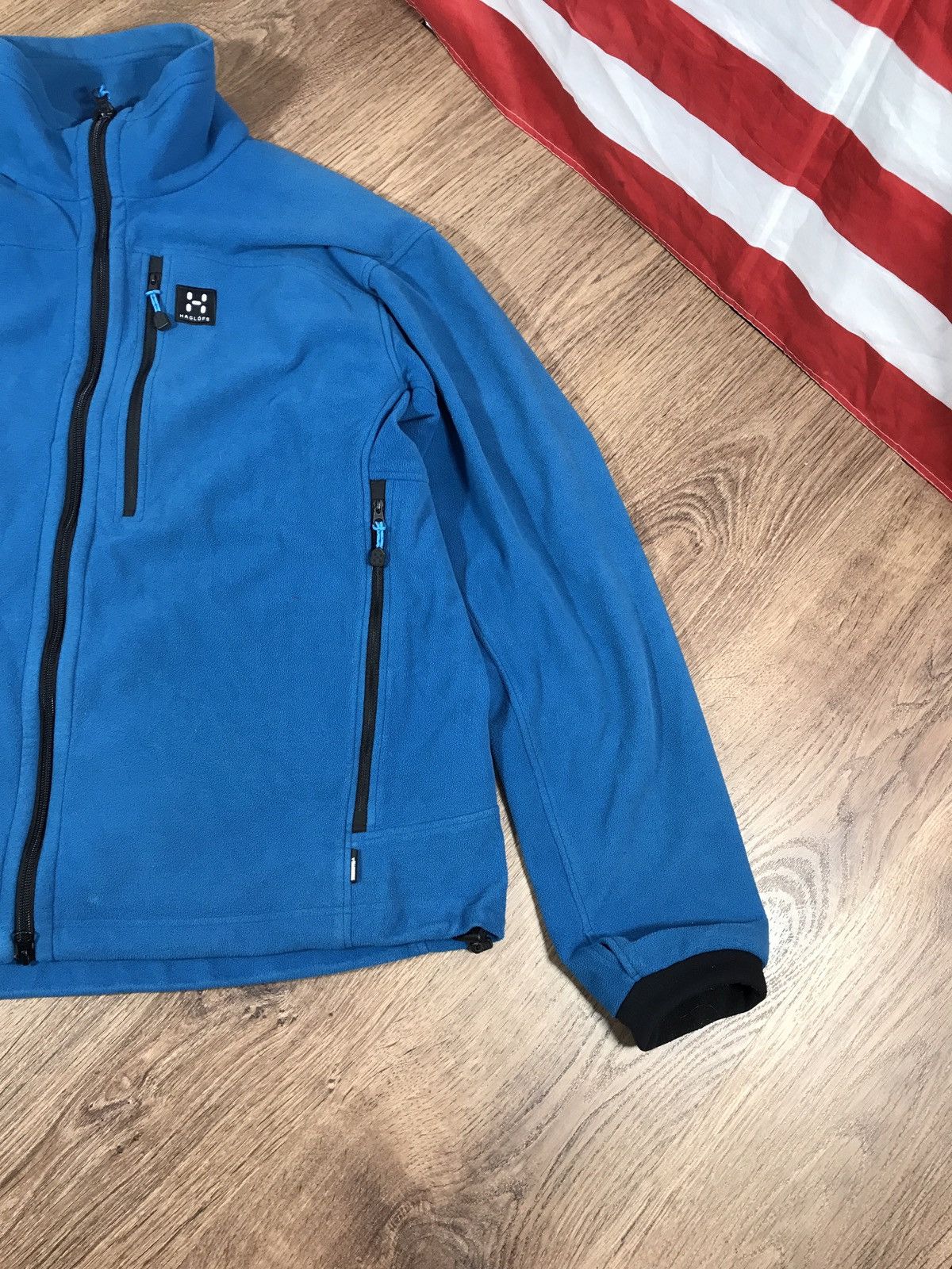Haglofs × Vintage Vintage Haglofs Windstopper Fleece Jacket Size US XL / EU 56 / 4 - 3 Thumbnail