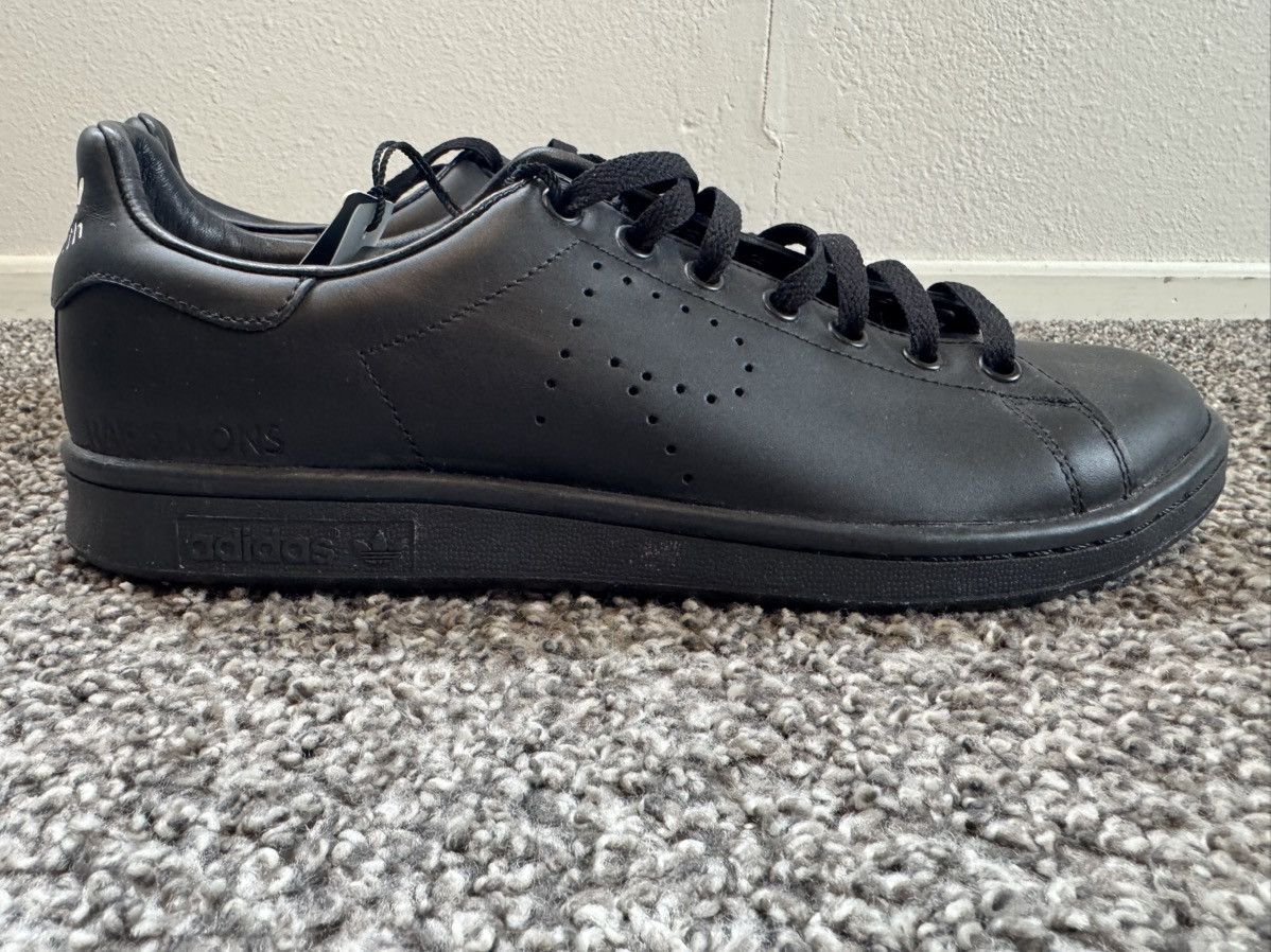 Adidas × Raf Simons Adidas X Raf Simons Stan Smith Black Size US 10 / EU 43 - 3 Thumbnail