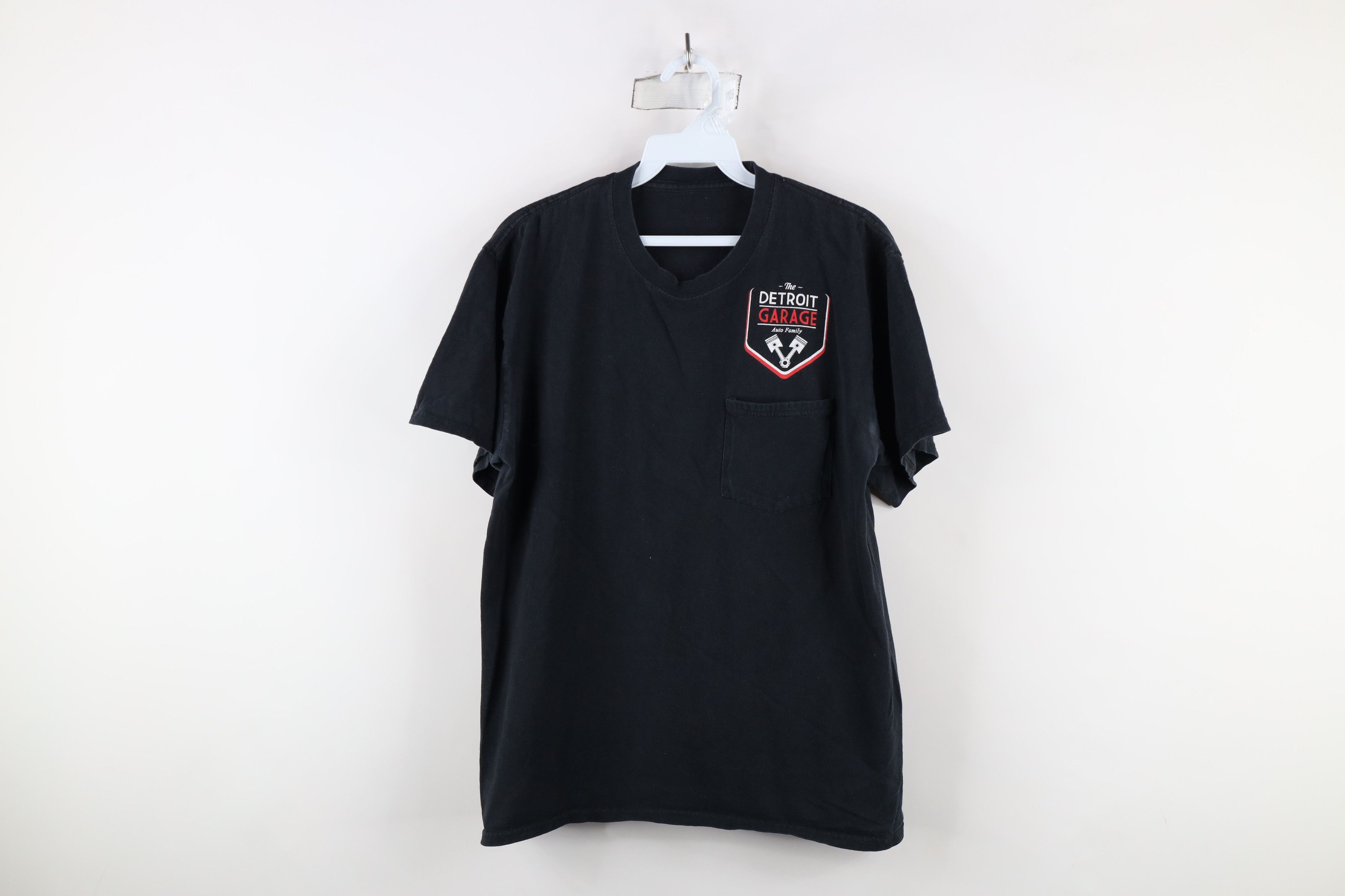 Vintage Vintage The Detroit Garage Motor City Pocket T-Shirt Size US M / EU 48-50 / 2 - 1 Thumbnail