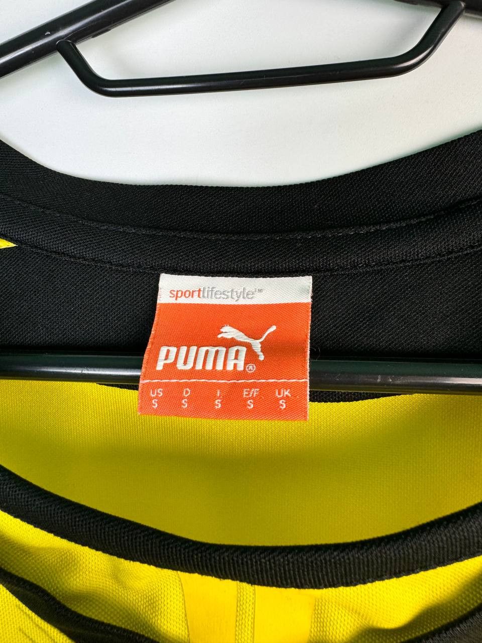 Puma × Vintage BORUSSIA DORTMUND 2013 2014 HOME FOOTBALL SHIRT JERSEY Size US S / EU 44-46 / 1 - 4 Thumbnail