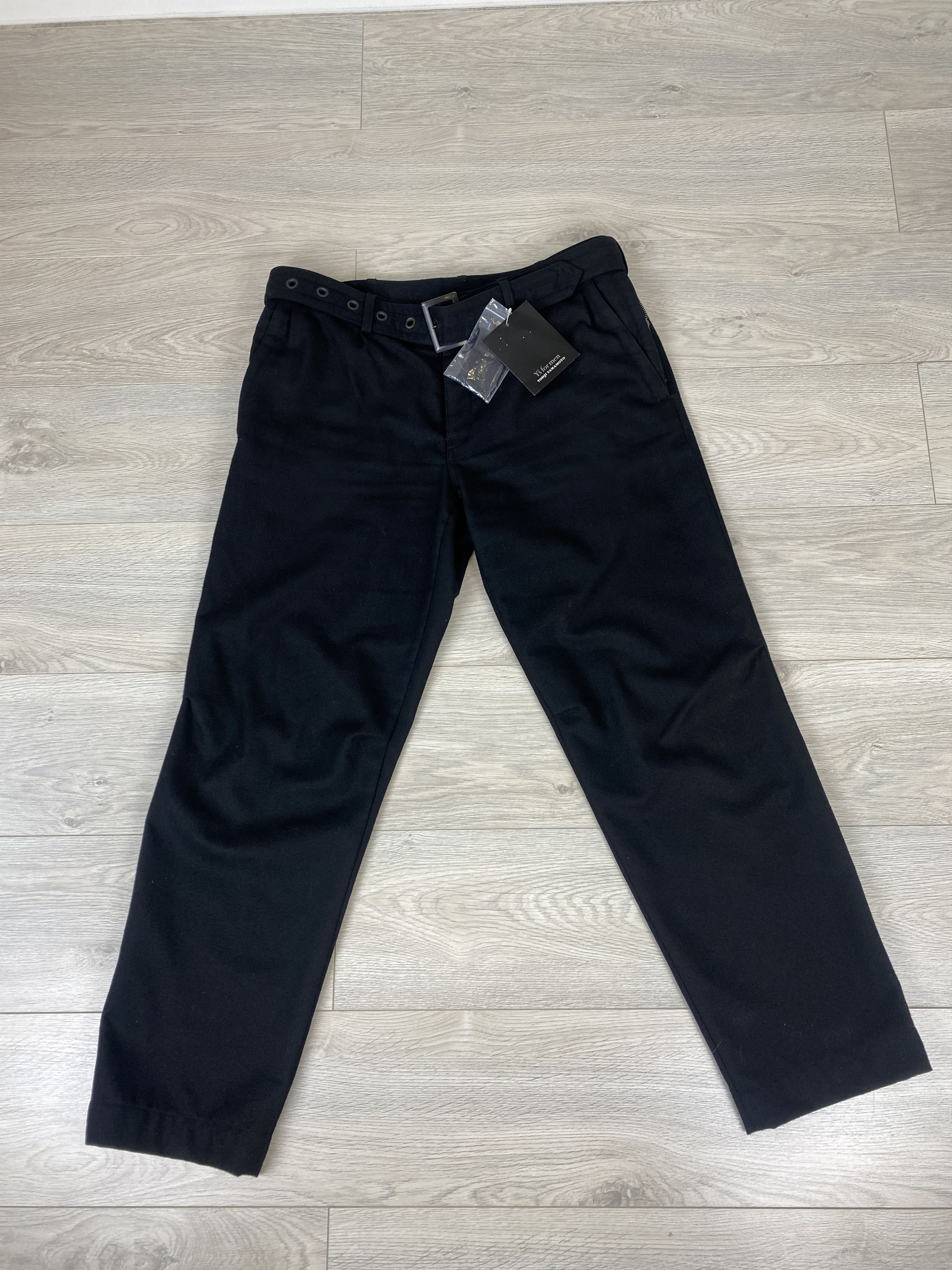 Y's Yohji Yamamoto Wool Casual Pants Size US 36 / EU 52 - 3 Thumbnail