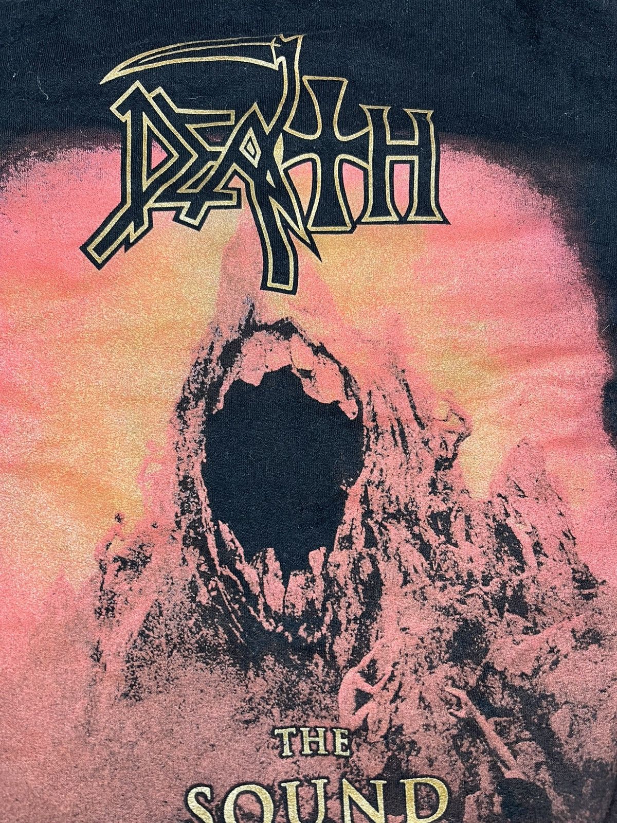 Vintage DEATH Band The Sound Of Perseverance Zip-Up Hoodie Size US XL / EU 56 / 4 - 9 Thumbnail
