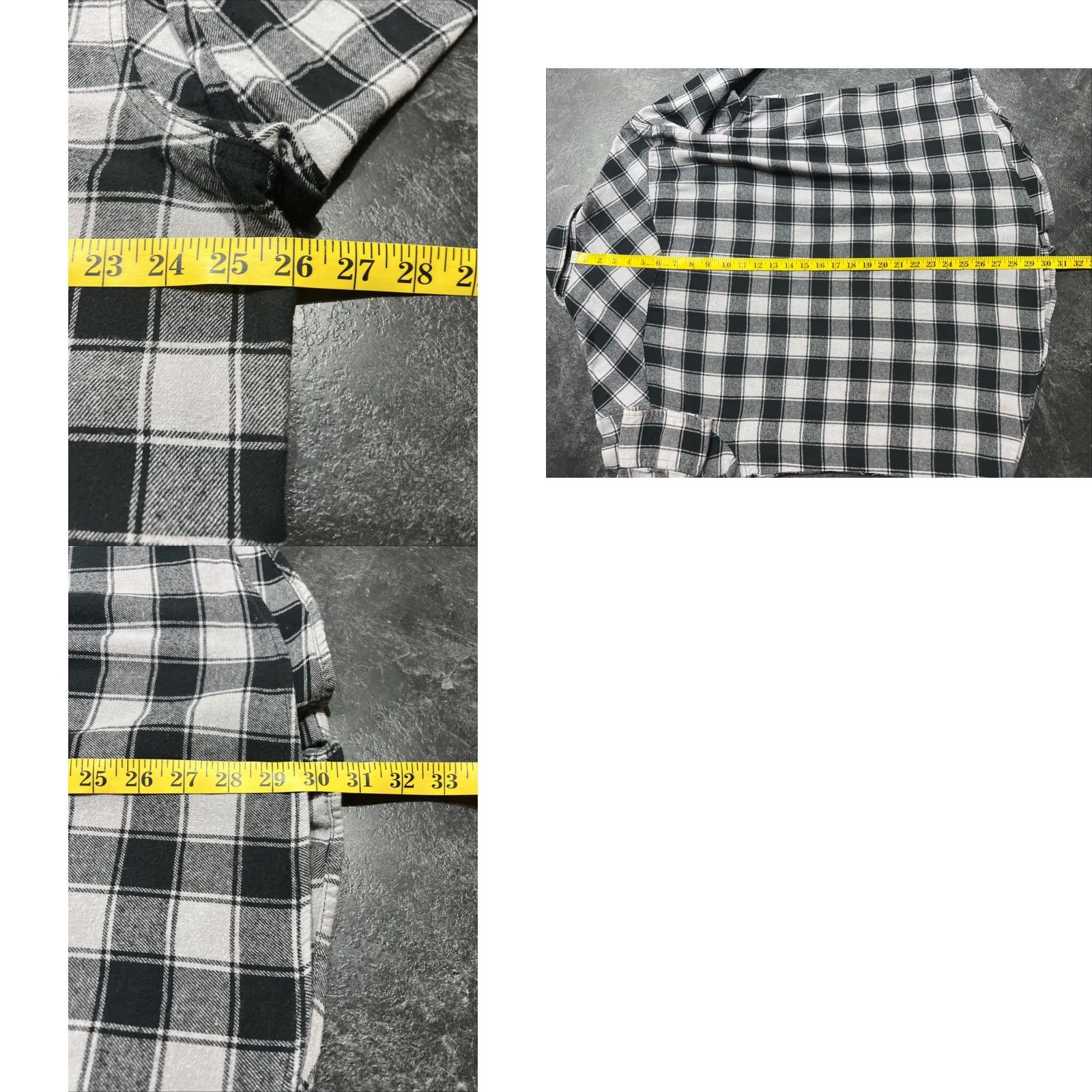 Wrangler VINTAGE Wrangler Shirt Mens 2XL Gray Black Plaid Pearl Snap Button Up Wrancher Size US XXL / EU 58 / 5 - 8 Thumbnail