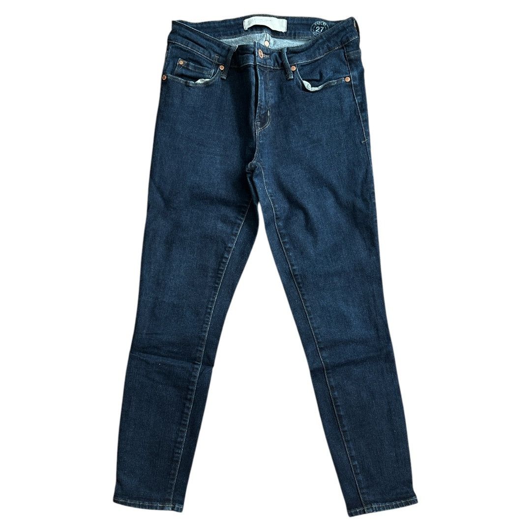 Marc by Marc Jacobs MARC BY MARC JACOBS Blue Dark Wash Skinny Leg Jeans, US27 Size 27" / US 4 / IT 40 - 1 Thumbnail