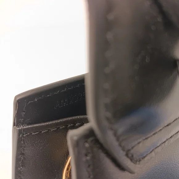 Jacquemus Jacquemus Le Chiquito Moyen Top-Handle Leather Bag - Black Size ONE SIZE - 12 Thumbnail
