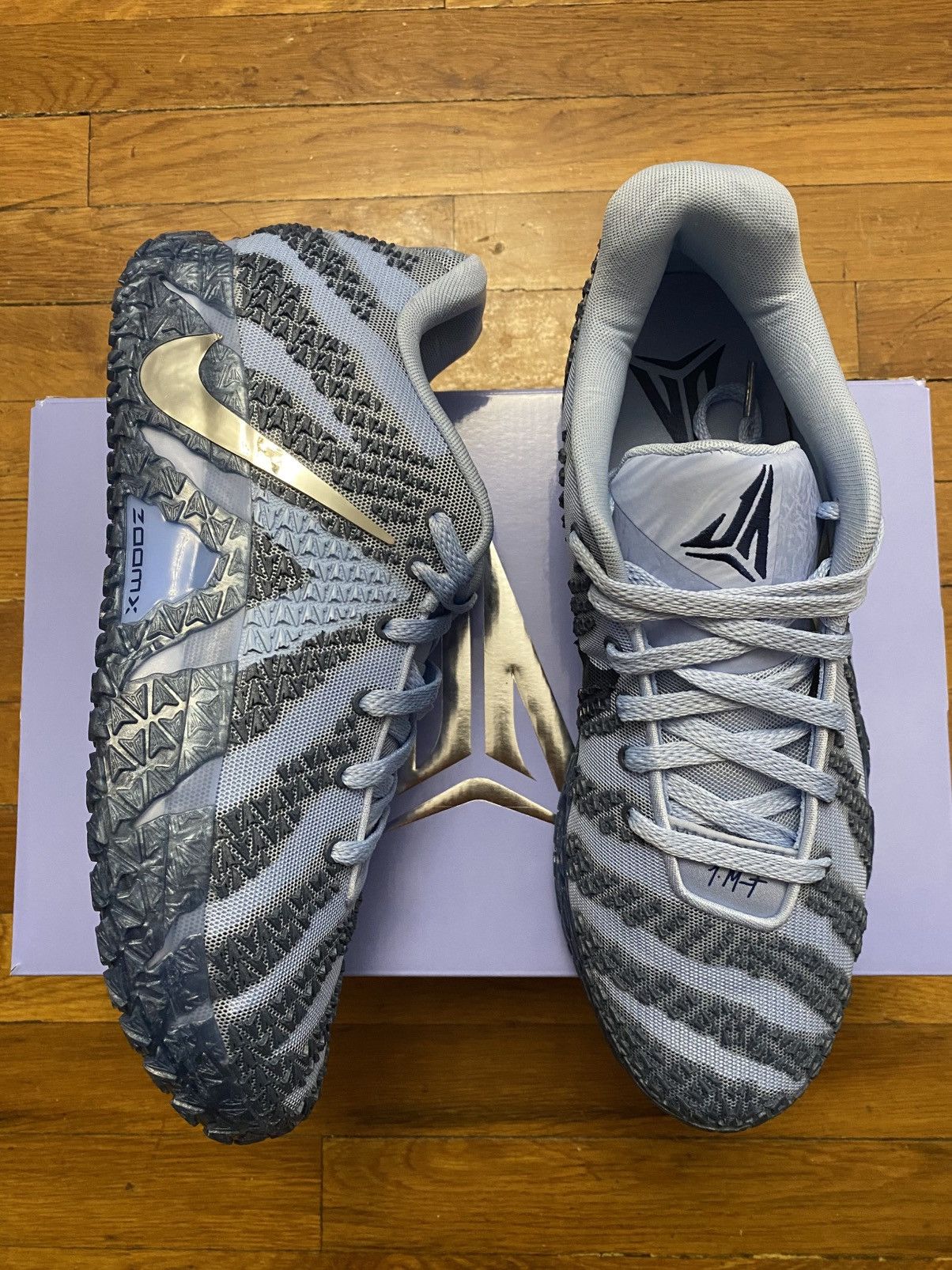 Nike Size 13 - Nike Ja 3 Ja Morant Basketball Shoes Blue Men’s Size US 13 / EU 46 - 1 Thumbnail