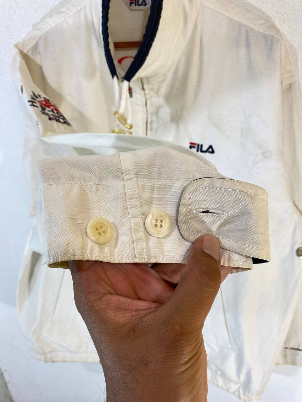 Fila vintage fila f-109 hydro gear sailing jacket Size US XL / EU 56 / 4 - 5 Thumbnail