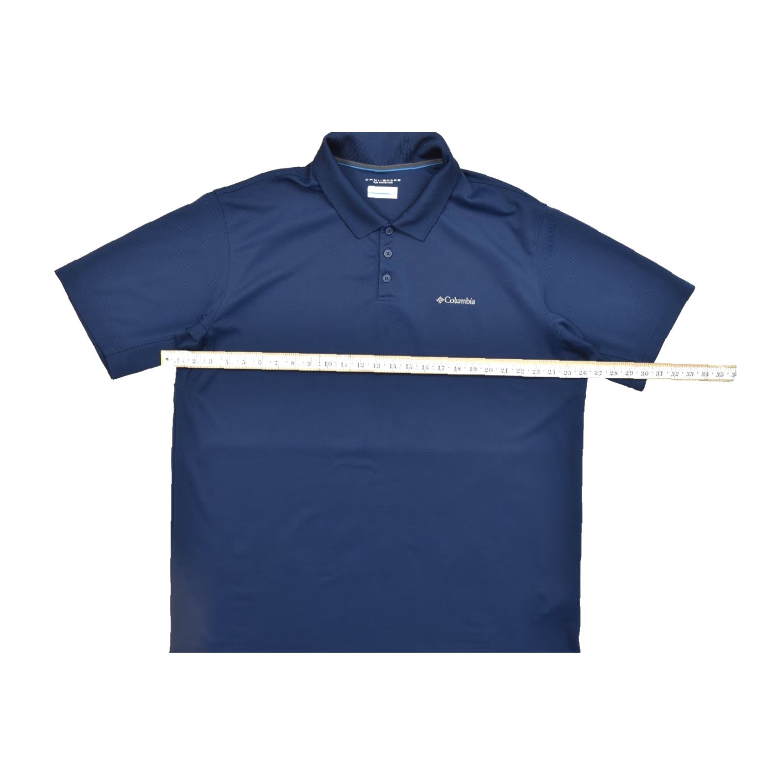 Vintage Columbia Polo Shirt Short Sleeve Navy Blue 2XT Tall Mens Regular 2XL Logo Golf Polo Shirt Size US XXL / EU 58 / 5 - 8 Thumbnail