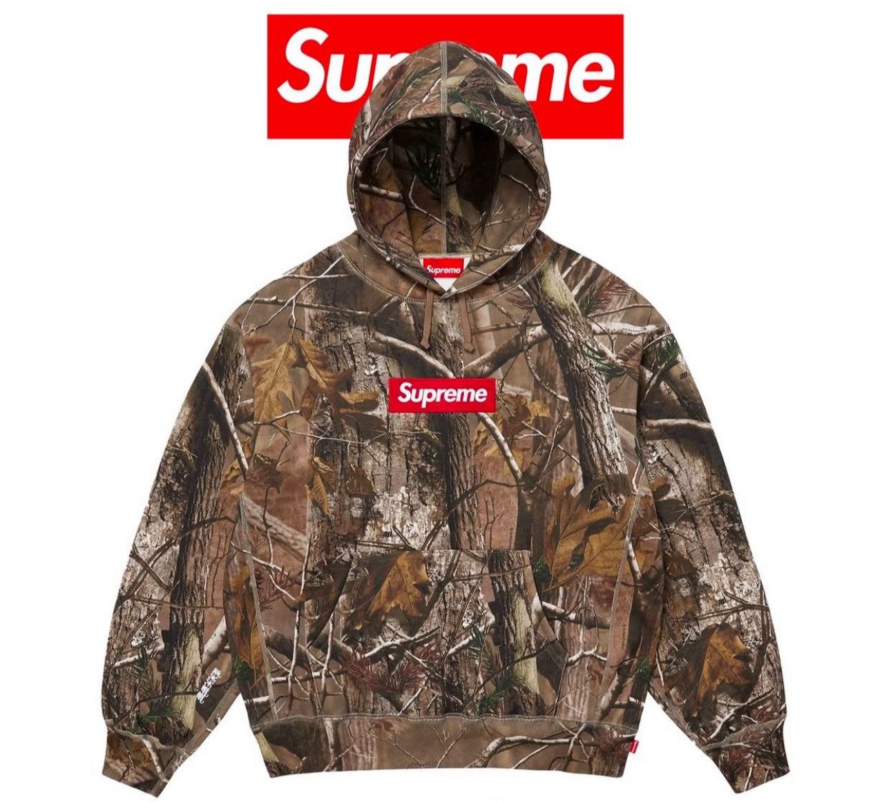Supreme Supreme Real Tree Box logo Size US S / EU 44-46 / 1 - 1 Thumbnail
