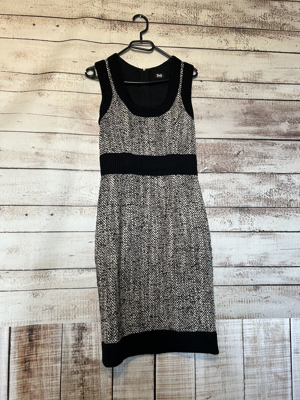 image of Dolce Gabbana Dolce & Gabbaba Dress in Grey, Women's (Size Small)