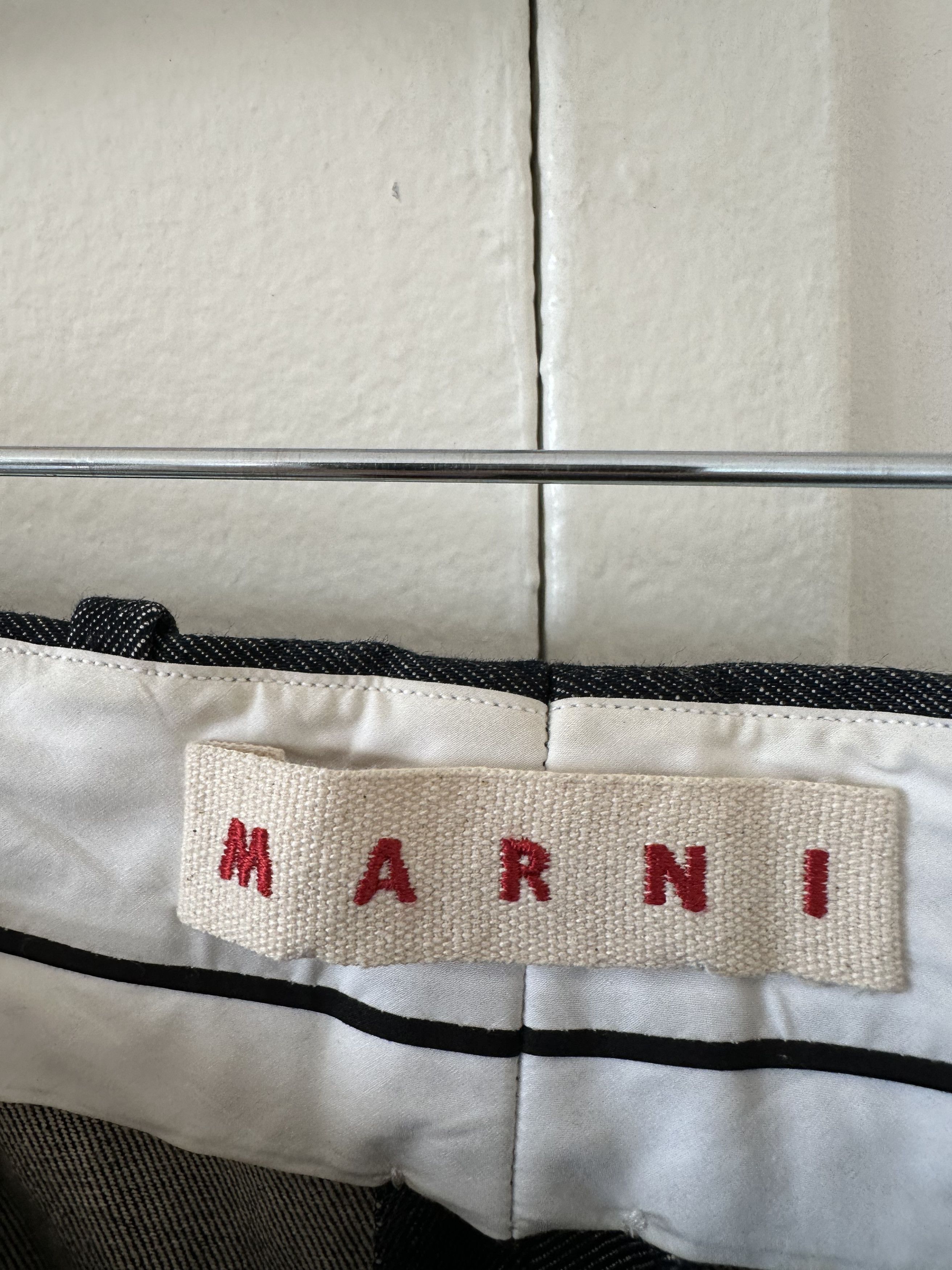 Marni Marni Brushed Trousers Size US 34 / EU 50 - 5 Thumbnail