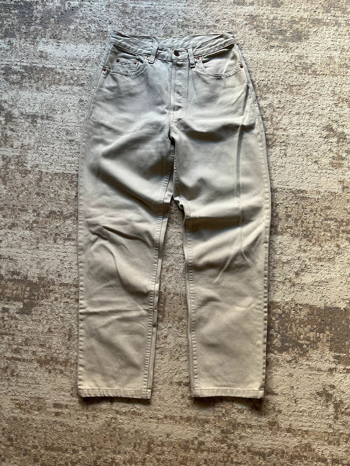 Levi's Levi’s 681 02 W 31 L 32 Beige 1998 Made in Spain Orange Tab Size US 31 - 4 Thumbnail