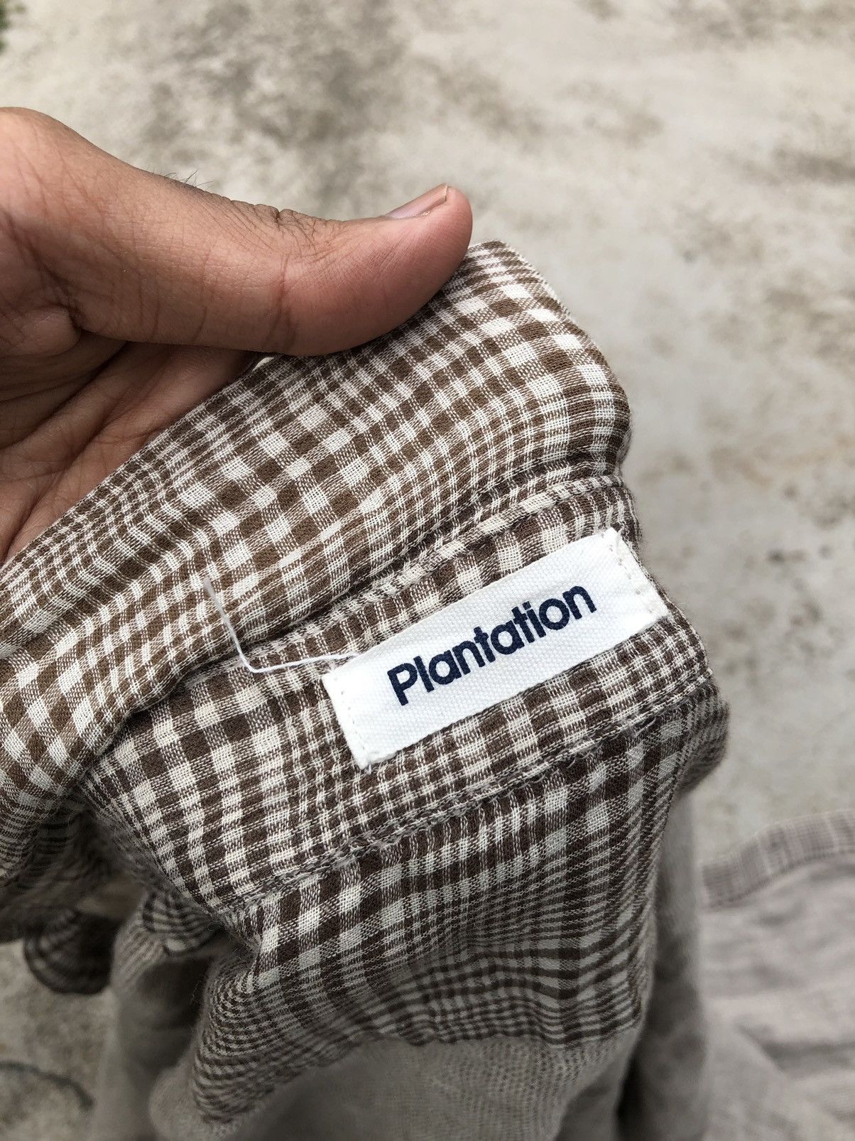 ISSEY MIYAKE PLANTATION BUTTON UP