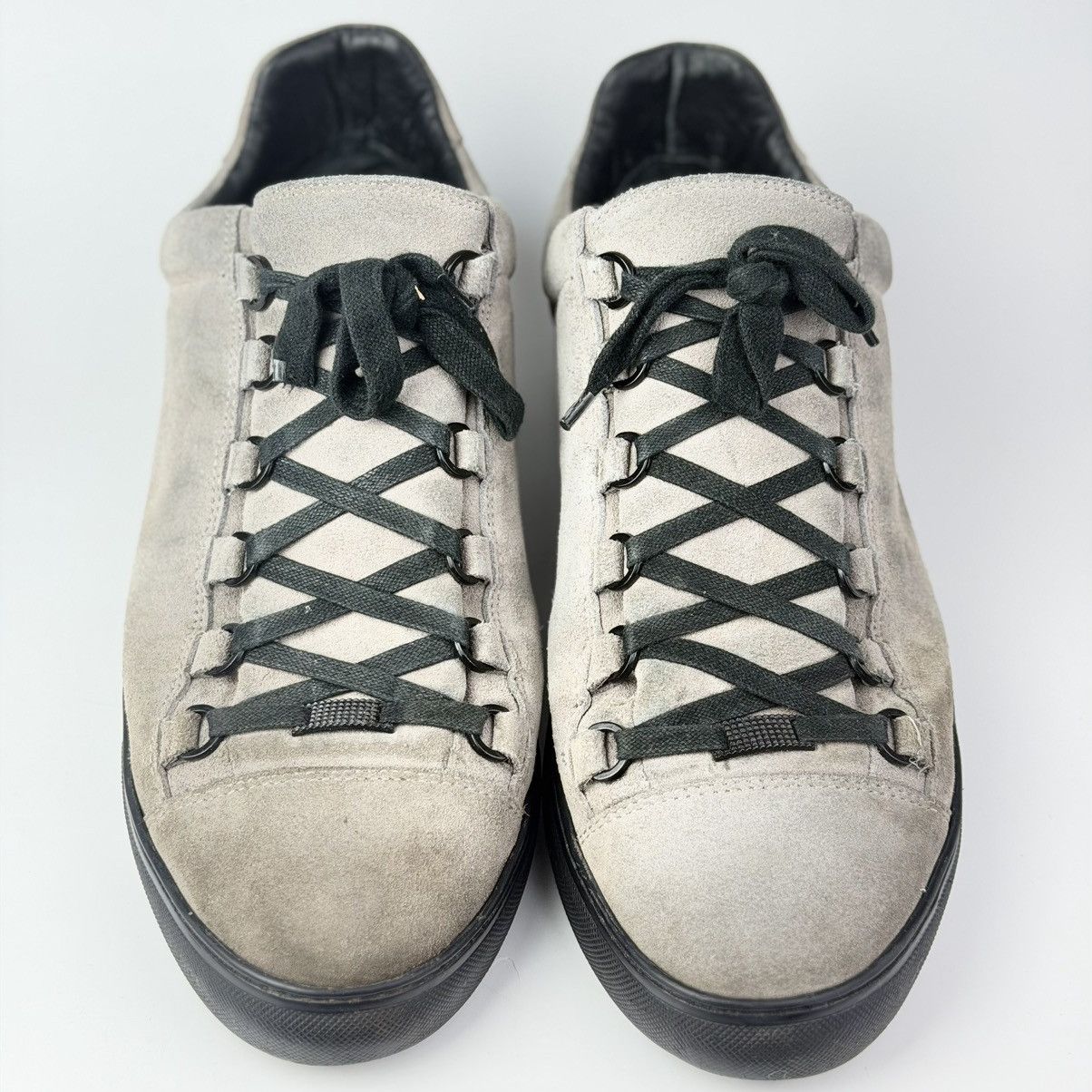 Balenciaga Balenciaga Arena Suede Grey Low Size US 11 / EU 44 - 4 Thumbnail