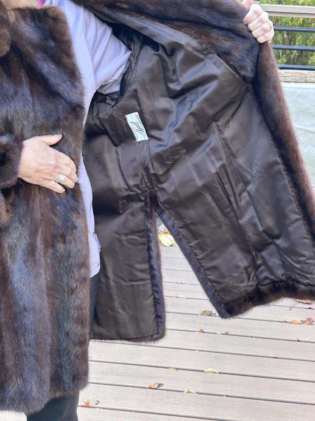 Custommade Natural Brown Mink Stroller Size L / US 10 / IT 46 - 5 Thumbnail