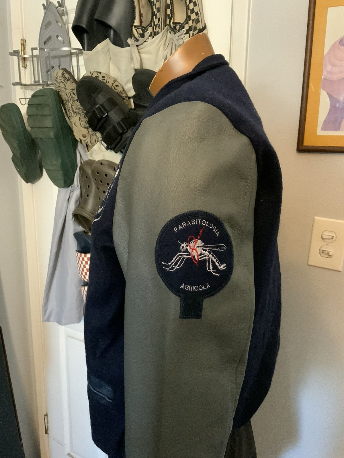 Vintage College Chapingo Agricultural Parasitology Letterman Jacket Size US S / EU 44-46 / 1 - 12 Thumbnail