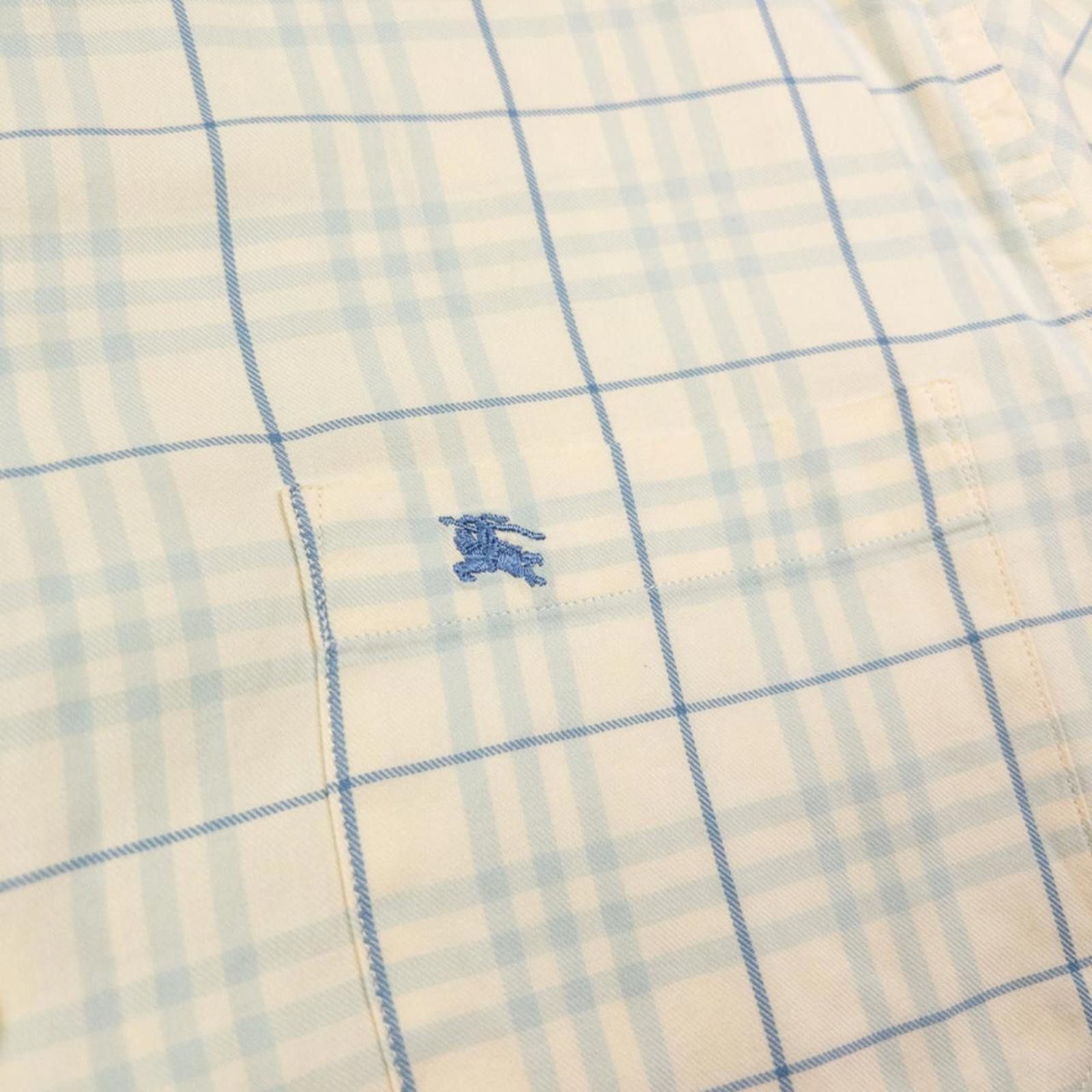 Burberry Vintage Burberry Nova Check Short Sleeve Button Up Shirt M Size US M / EU 48-50 / 2 - 5 Thumbnail