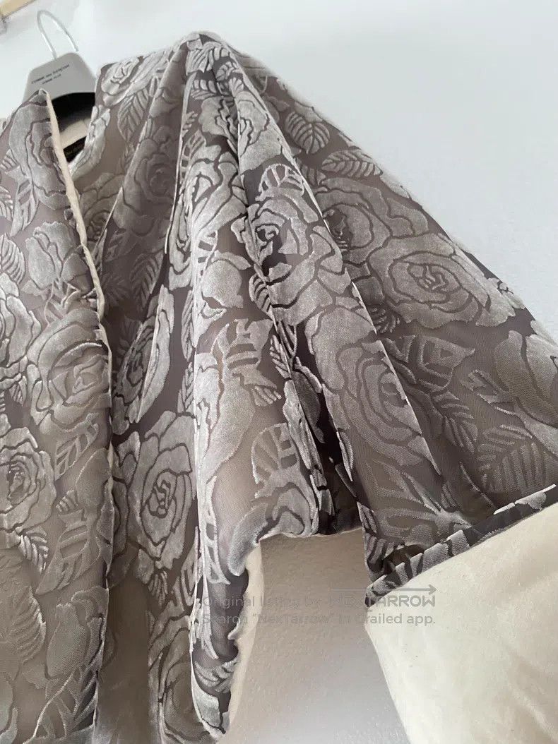 Comme des Garcons Comme Des Garcons Velvet rose jacket with pure cotton whit Size M / US 6-8 / IT 42-44 - 7 Thumbnail