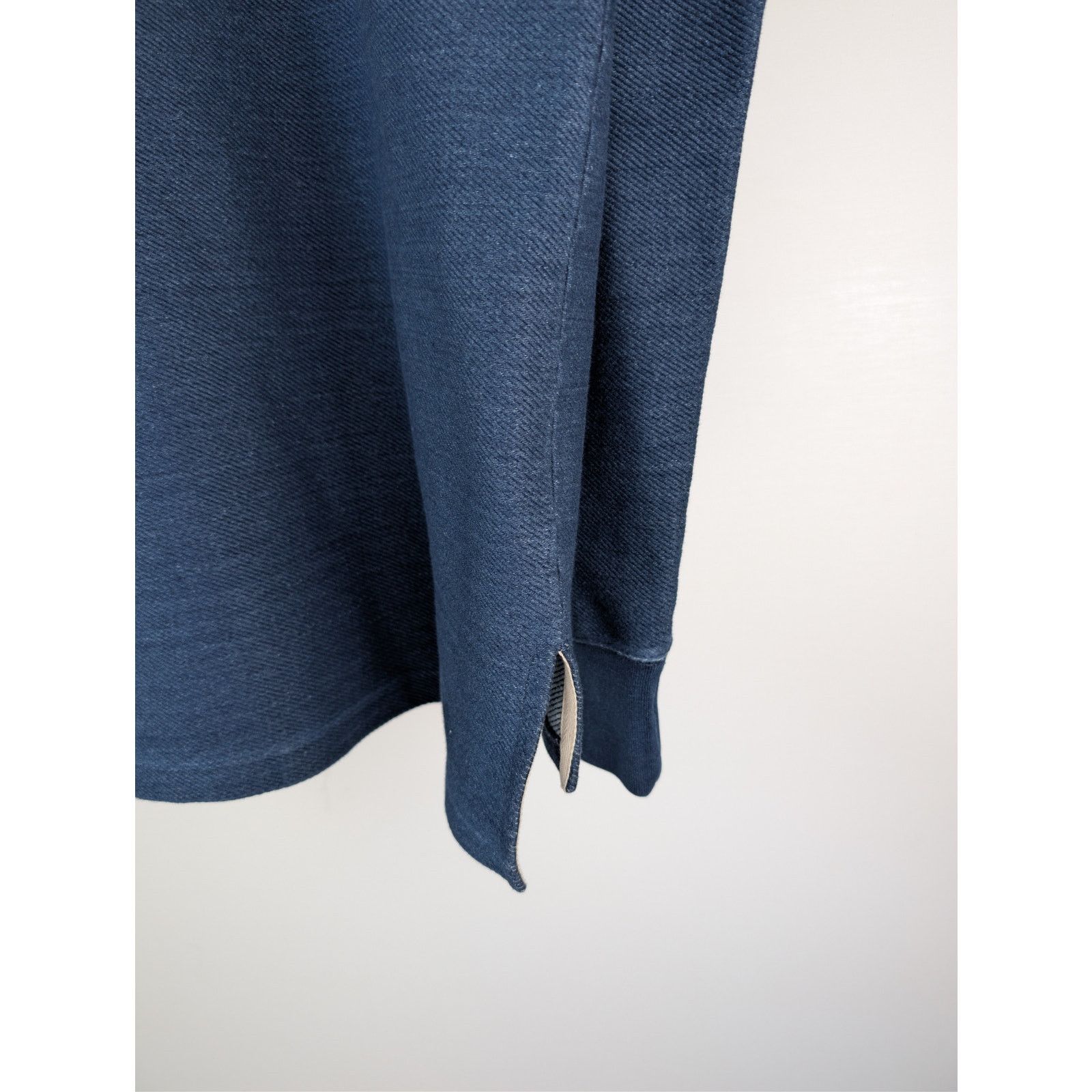 Loewe o1rshd1 Polo Sweatshirt in Azul Size US M / EU 48-50 / 2 - 13 Thumbnail