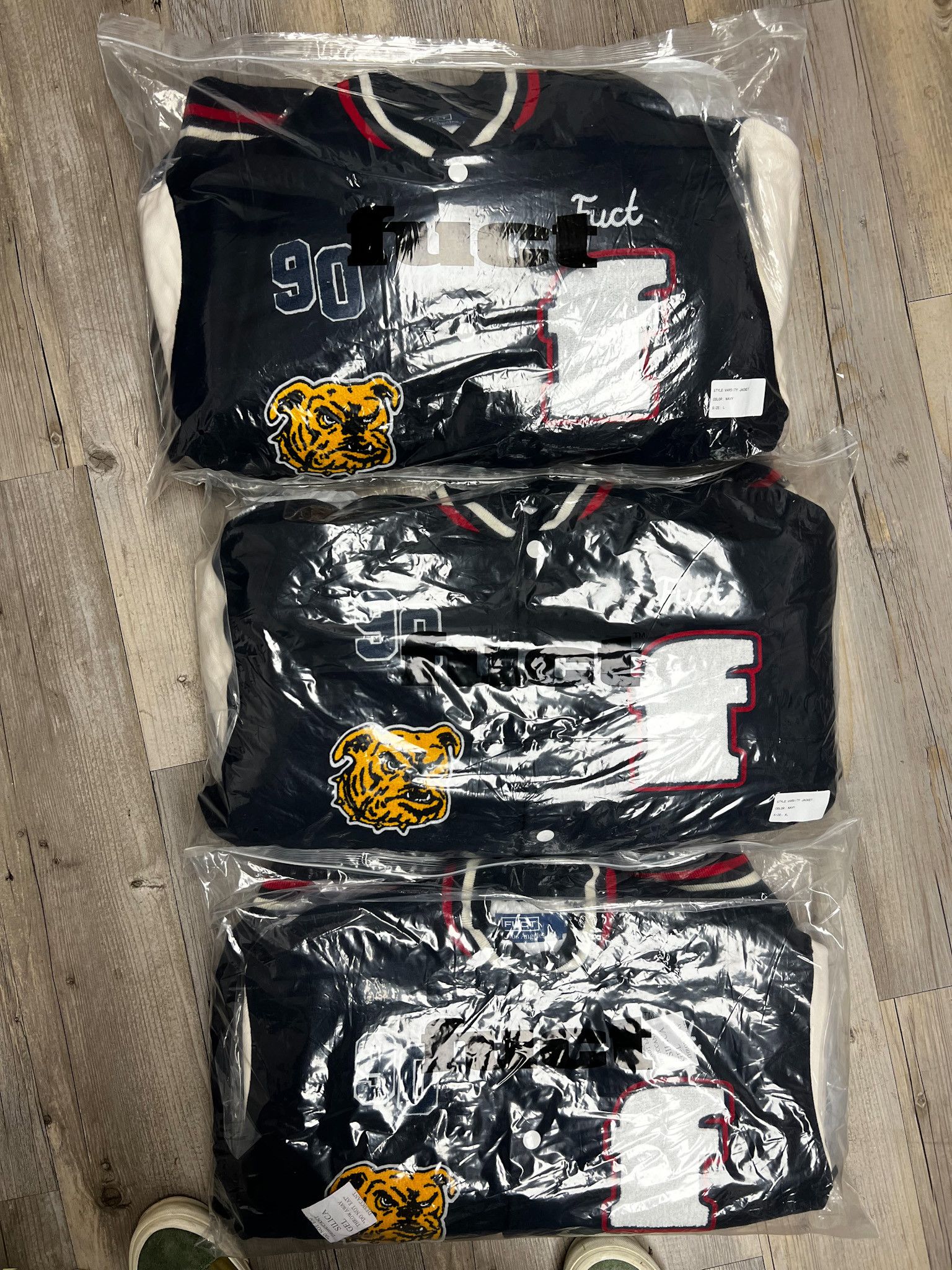 FUCT Fuct Varsity Jacket Navy • XL Size US XL / EU 56 / 4 - 2 Thumbnail