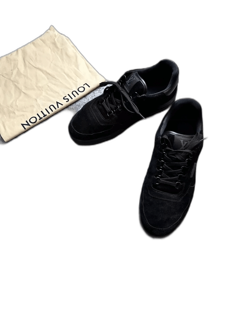 Louis Vuitton Louis Vuitton Black Warrior Trainer Size 7.5-yf Size US 7.5 / EU 40-41 - 1 Thumbnail