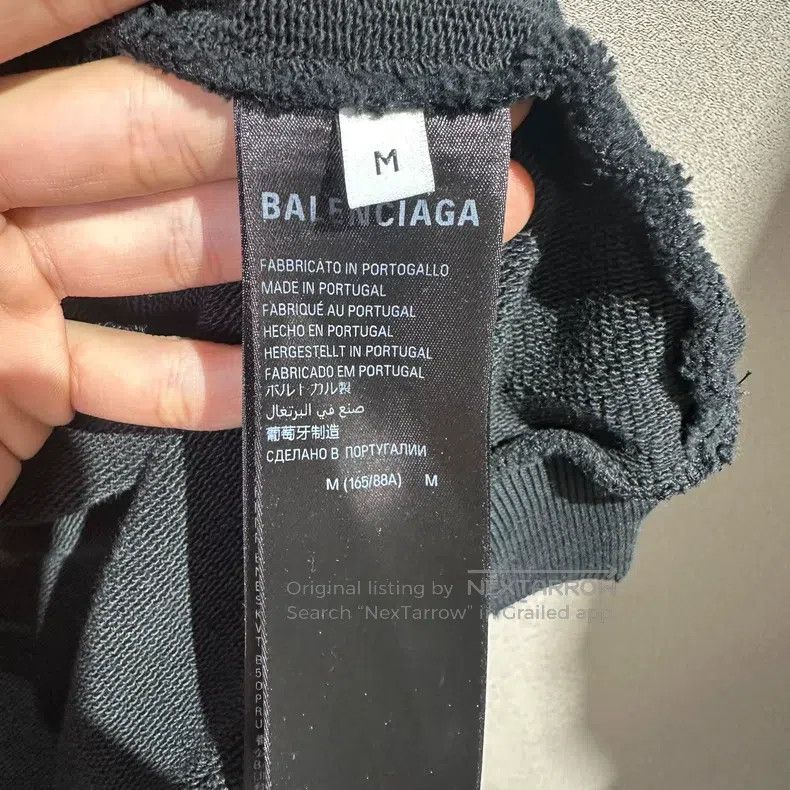 Balenciaga Balenciaga 3B Splatter Distressed Hoodie Size US M / EU 48-50 / 2 - 4 Thumbnail